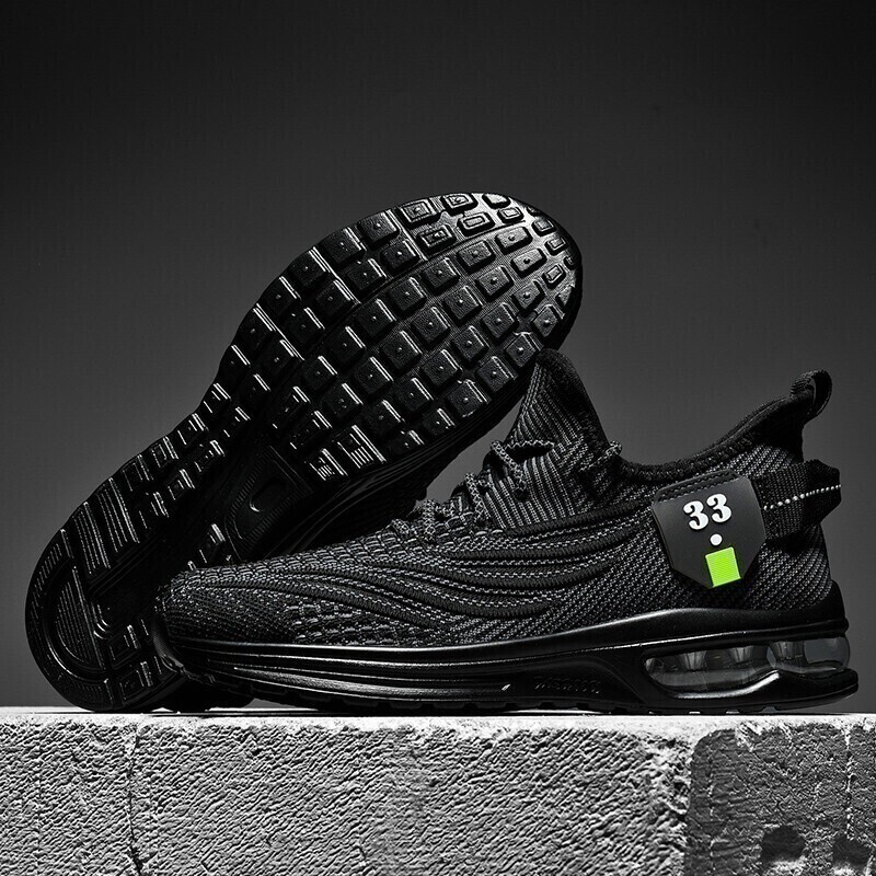 Mens Breathable Non-slip Athletic Shoes Soles Casual Lightweight Soft-Sole Shoes