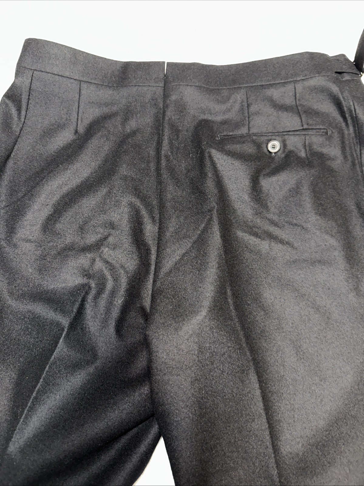 BERG & BERG Black Wool Pants EU 50 NEW US 34×31 1/2 New Without Tags.