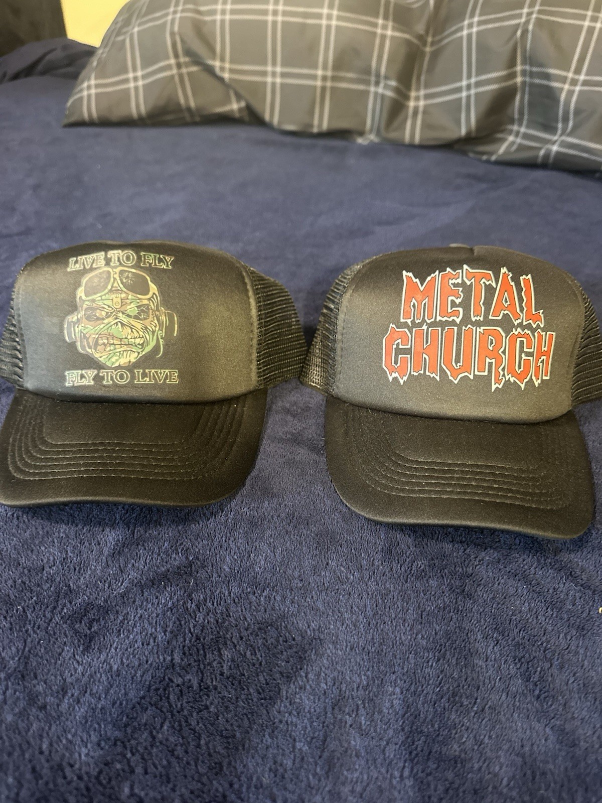 Iron Maiden Metal Church SnapBack Hats