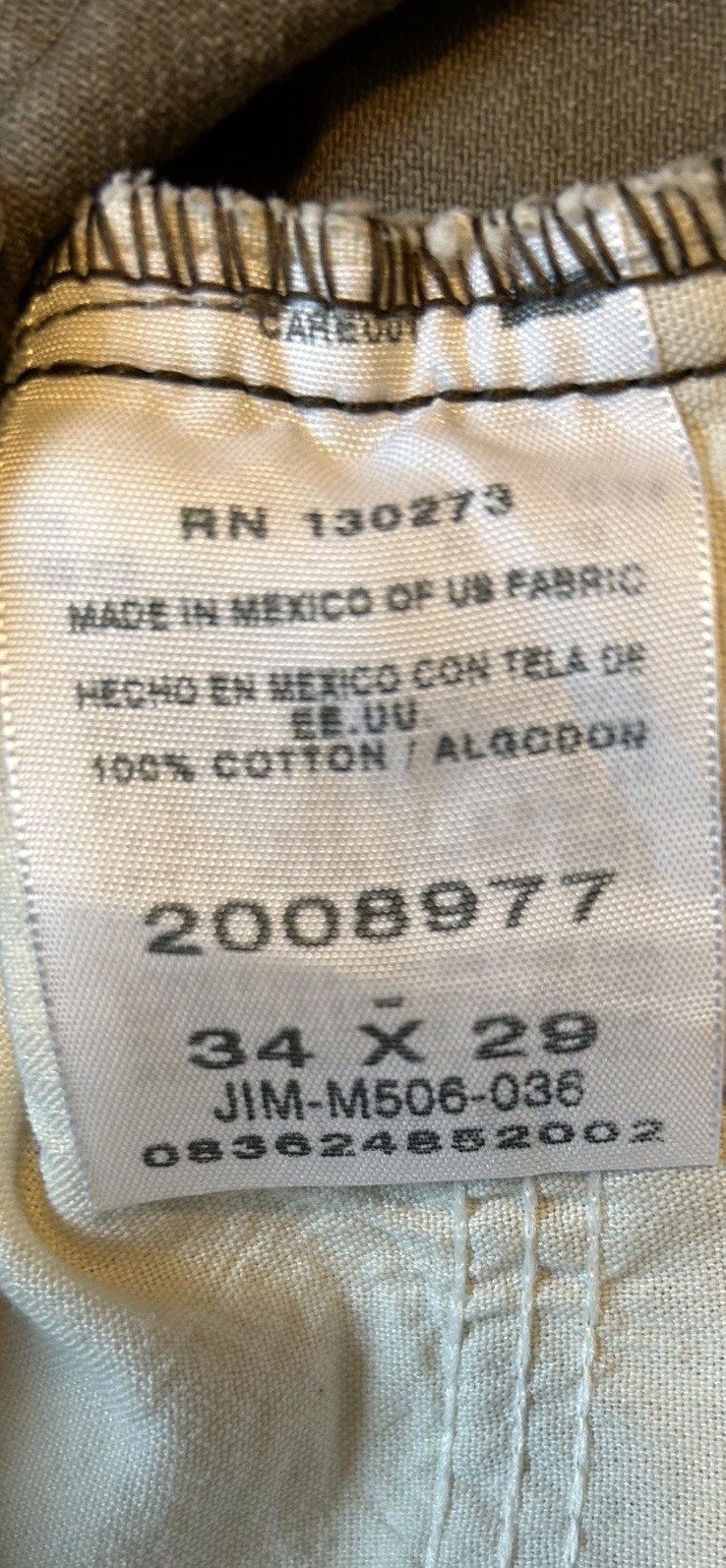 Lee Jeans Men 34×29 Greenish Khaki Denim Regular Fit Straight Cowboy Army Marine