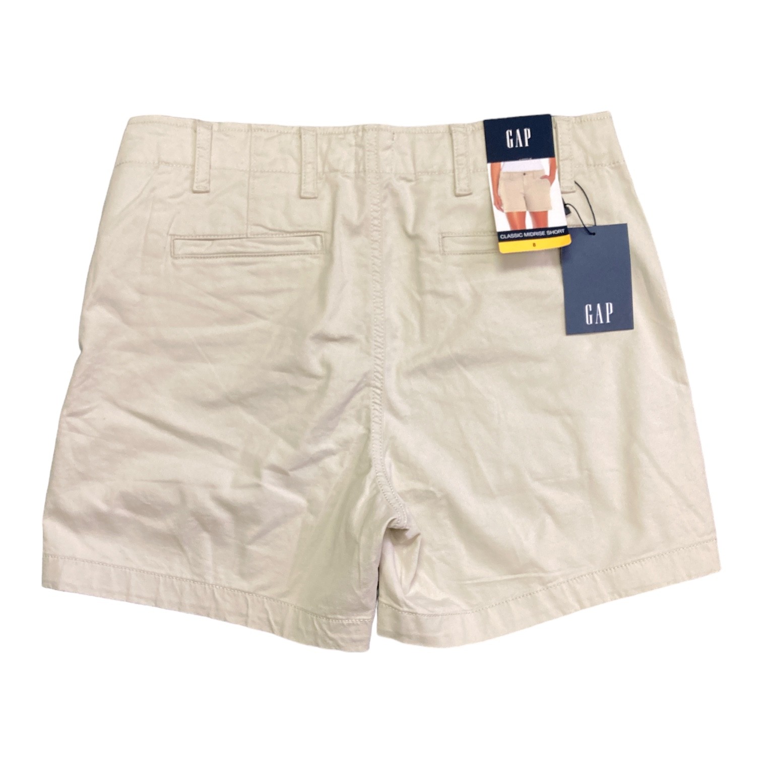 GAP Women’s Classic Stretch Cotton Pockets 5″ Inseam Mid Rise Short, GP004081