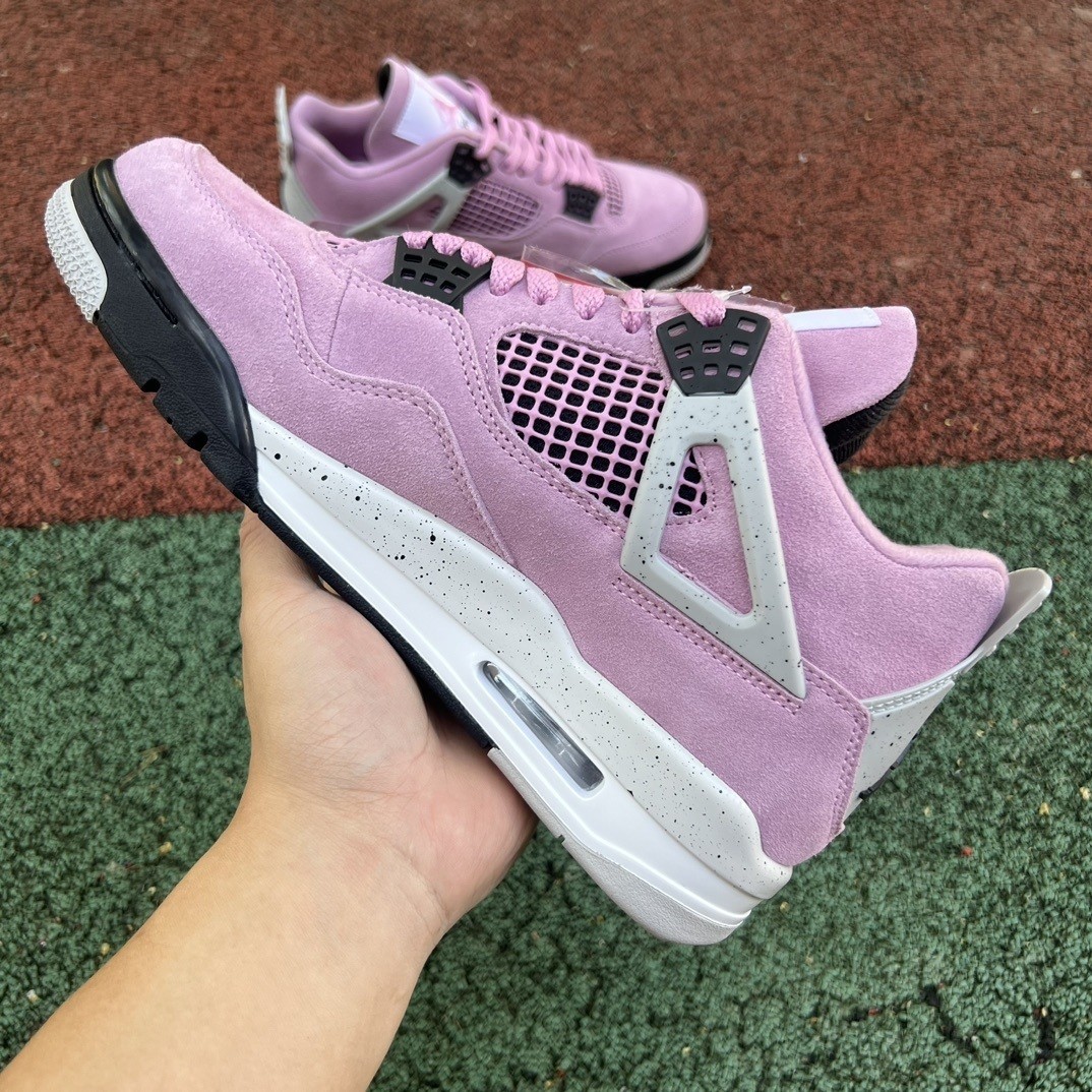 AJ 4 Retro Orchid AQ9129-501 Men’s Shoe Sizes 4-13 (New With Box)