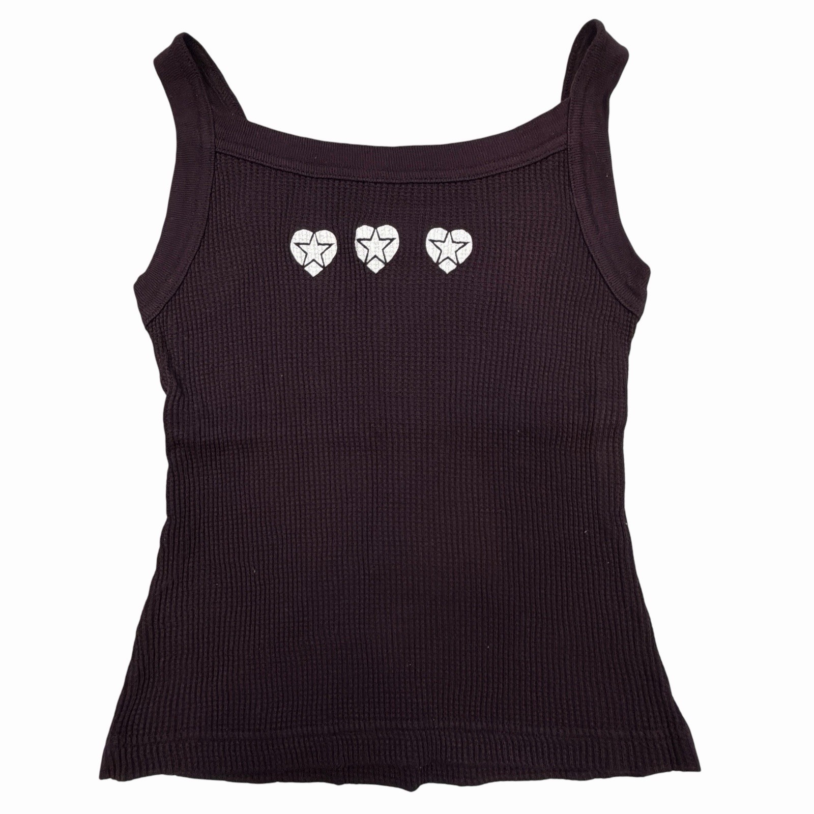 Hard Tail Forever Y2K Tanks Lot of 5 Women One Size Waffle Knit USA Cotton