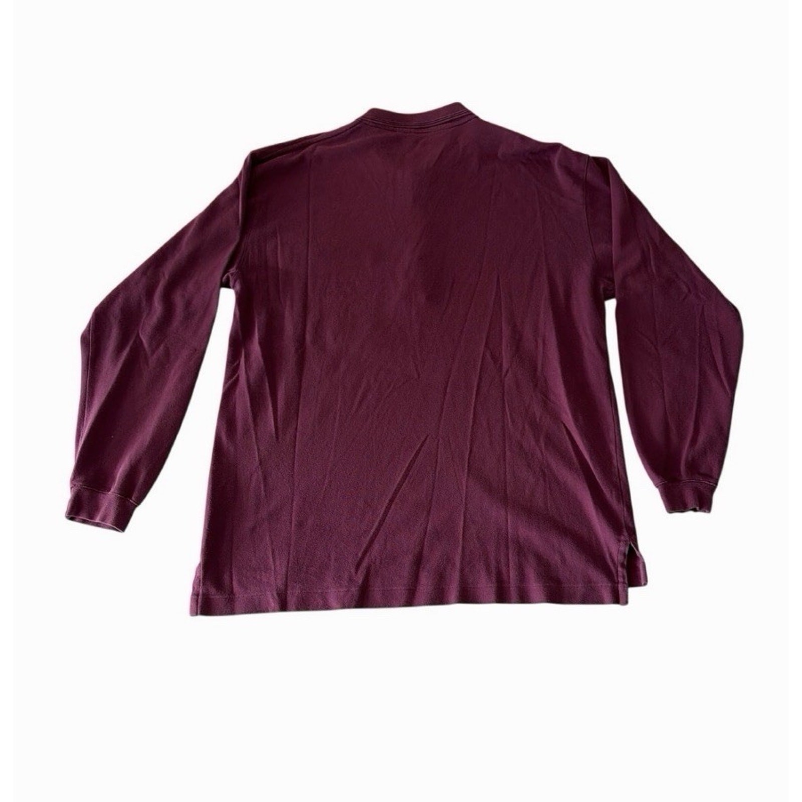 Men’s Eddie Bower Long Sleeve Shirt Vintage Purple