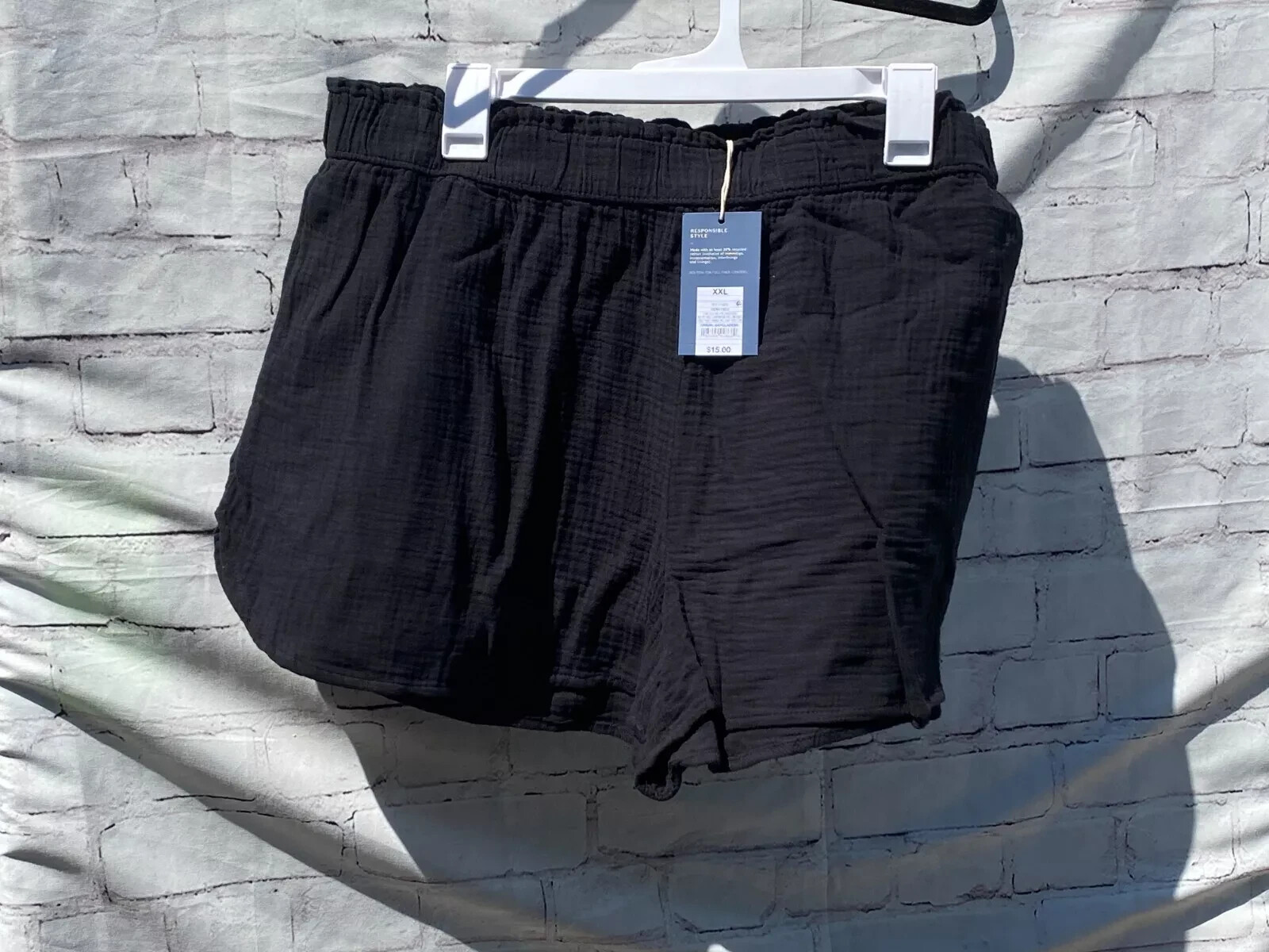 2 pAIRS Women’s High-Rise Pull-On Shorts – Universal Thread Black XXL