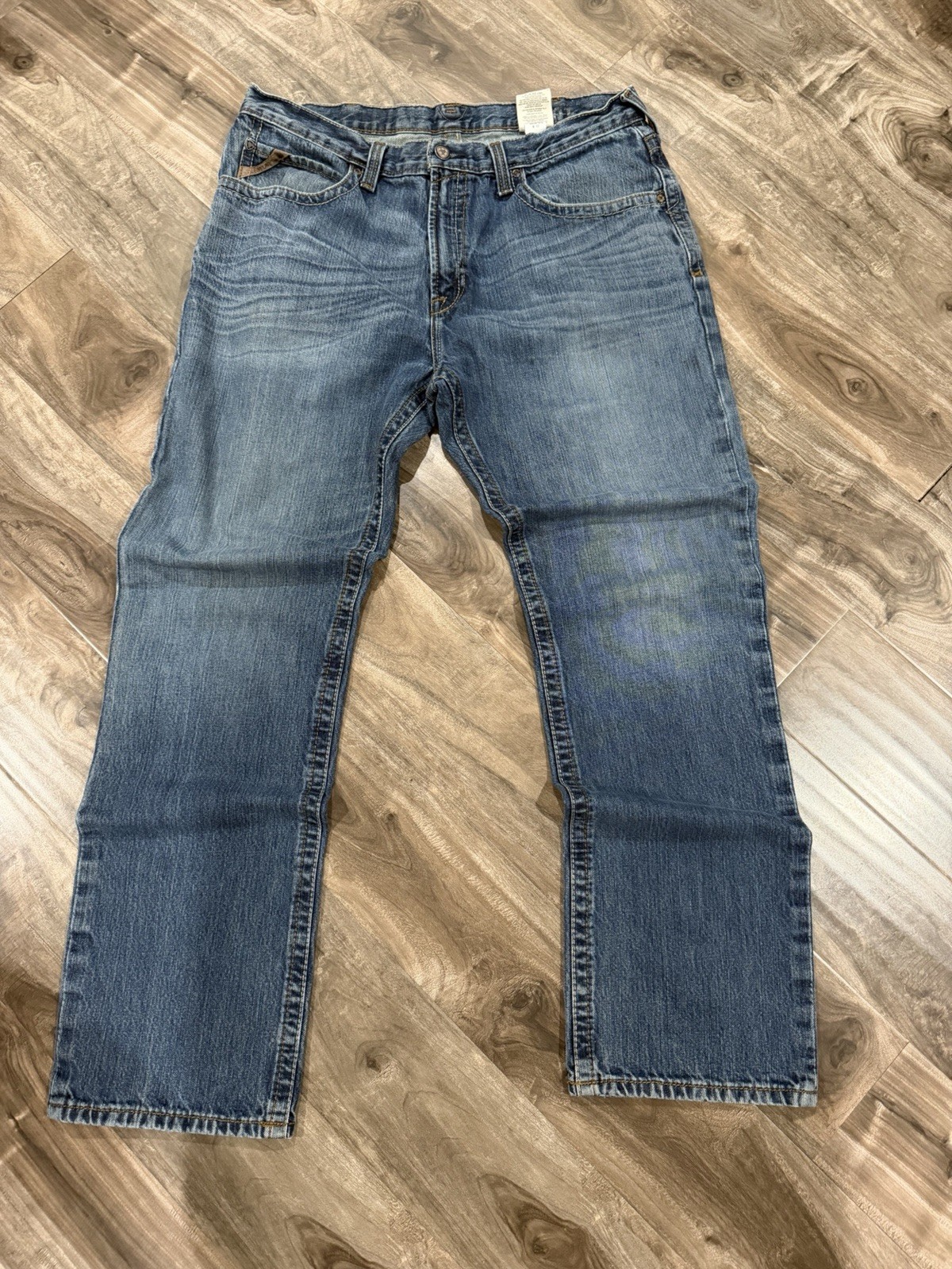 Ariat M4 Bootcut Jeans Men’s 38×34 Preowned Blue Cotton