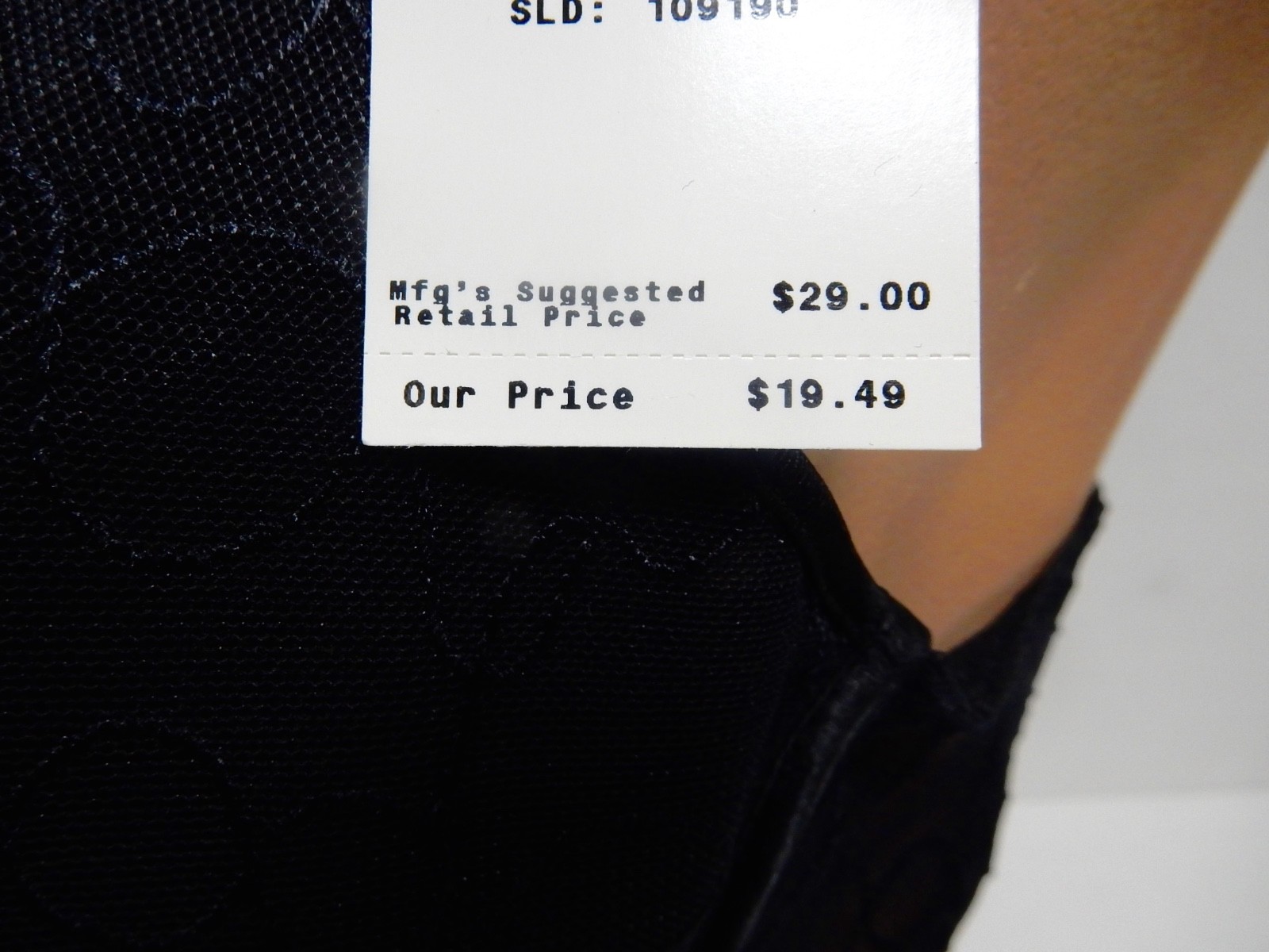 BALI LIGHT EFFECTS BRA BLACK 36-B *BUYER GETS 1 BRA* NEW