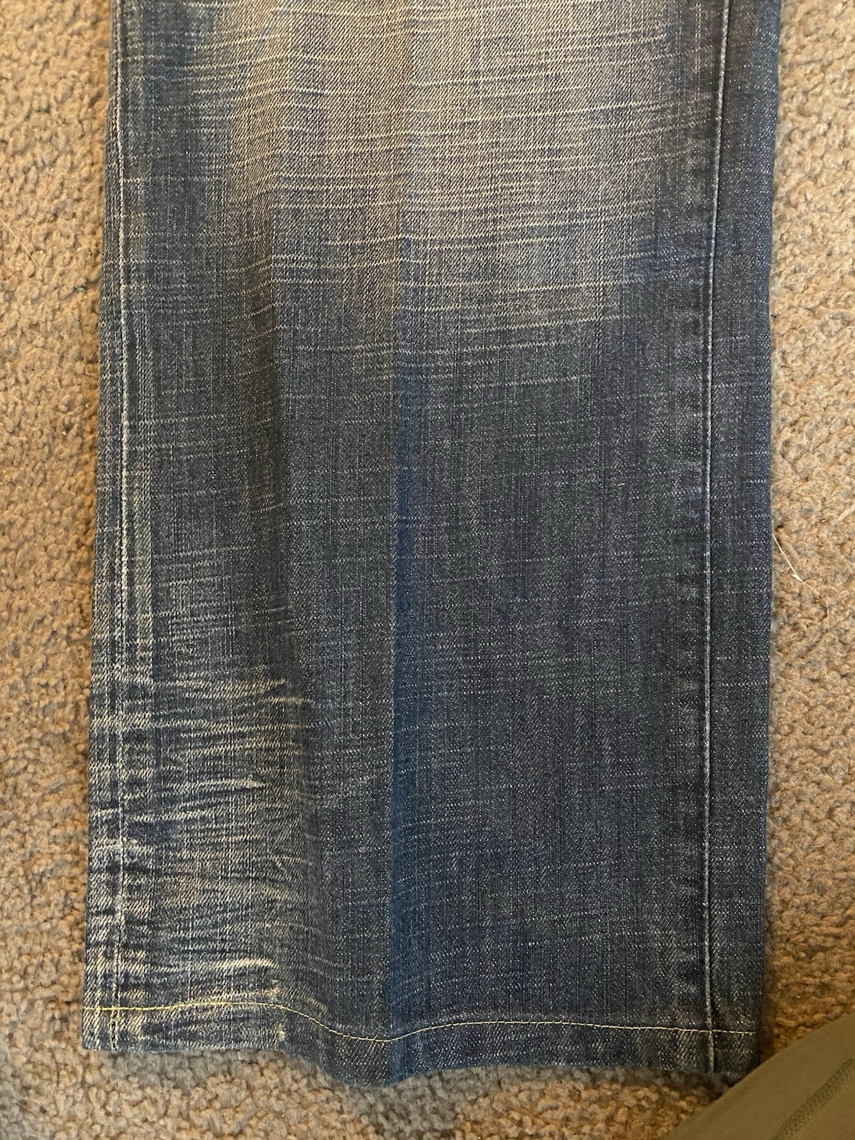 Vintage Y2K AKademics wide Legged Baggy Jeans Size 36 Grudge 90s Hip Hop Style