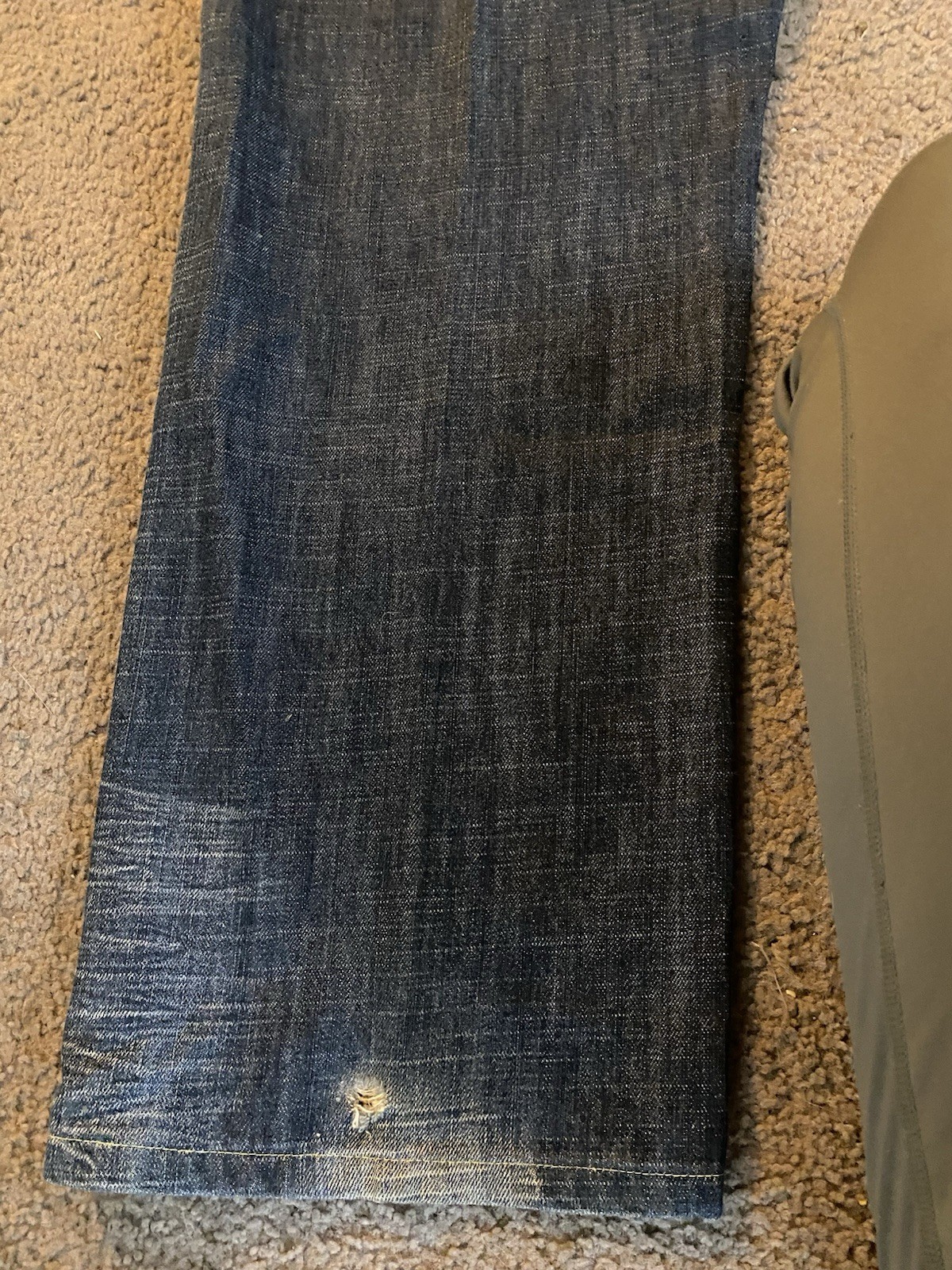 Vintage Y2K AKademics wide Legged Baggy Jeans Size 36 Grudge 90s Hip Hop Style