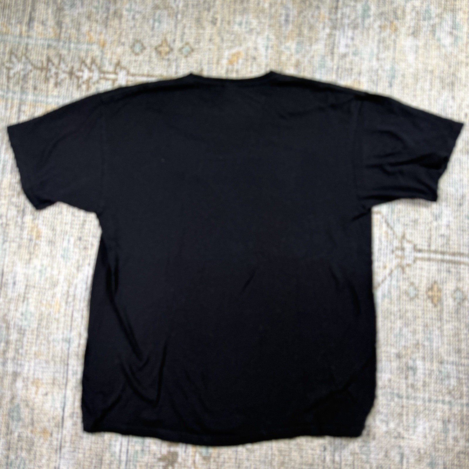 Anvil Men’s Black Hunger Games Mockingjay Graphic Crew Neck Cotton Knit Tee XL