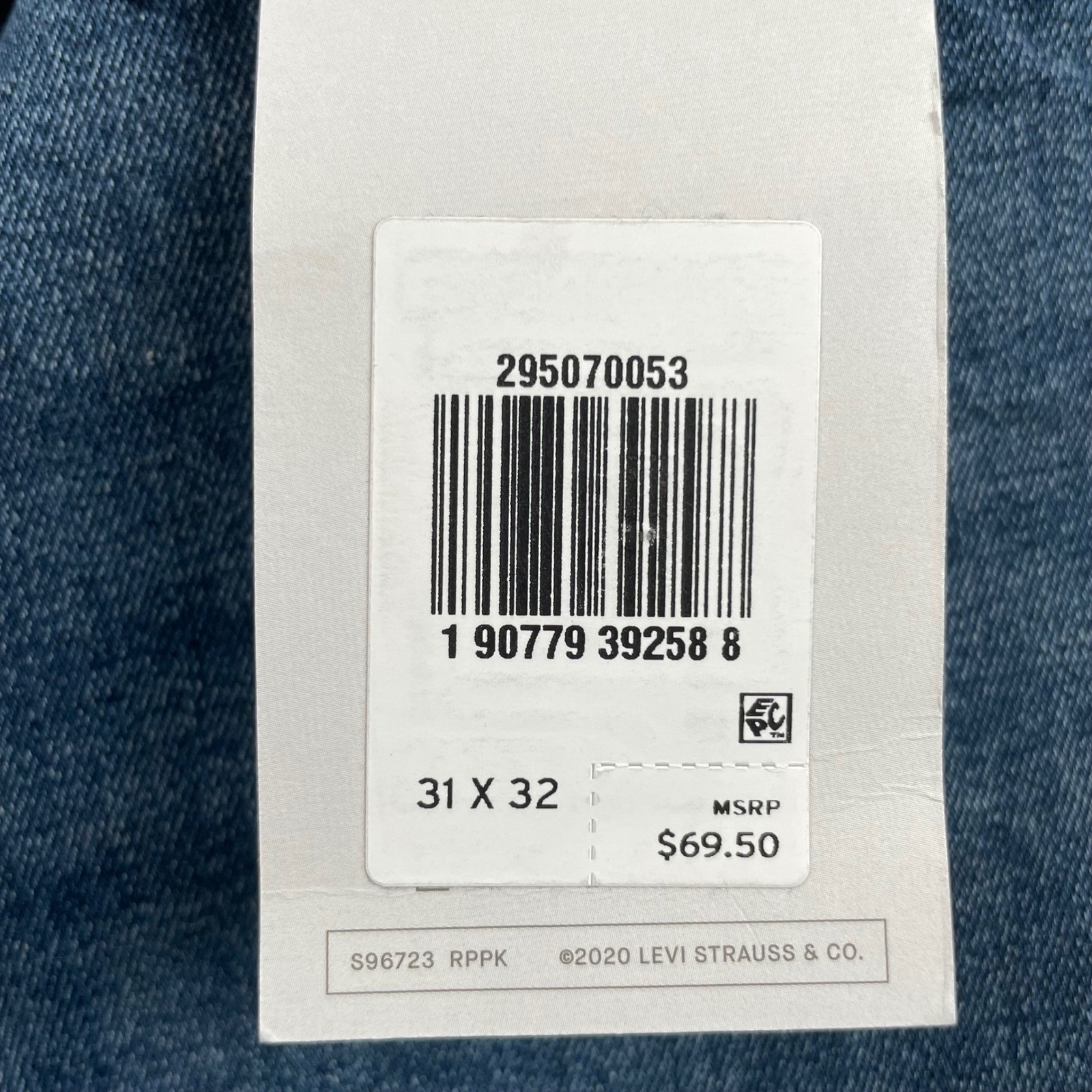New Levis 502 Jeans Men 31×30 Regular Fit Blue Dark Wash Flex Stretch NWT