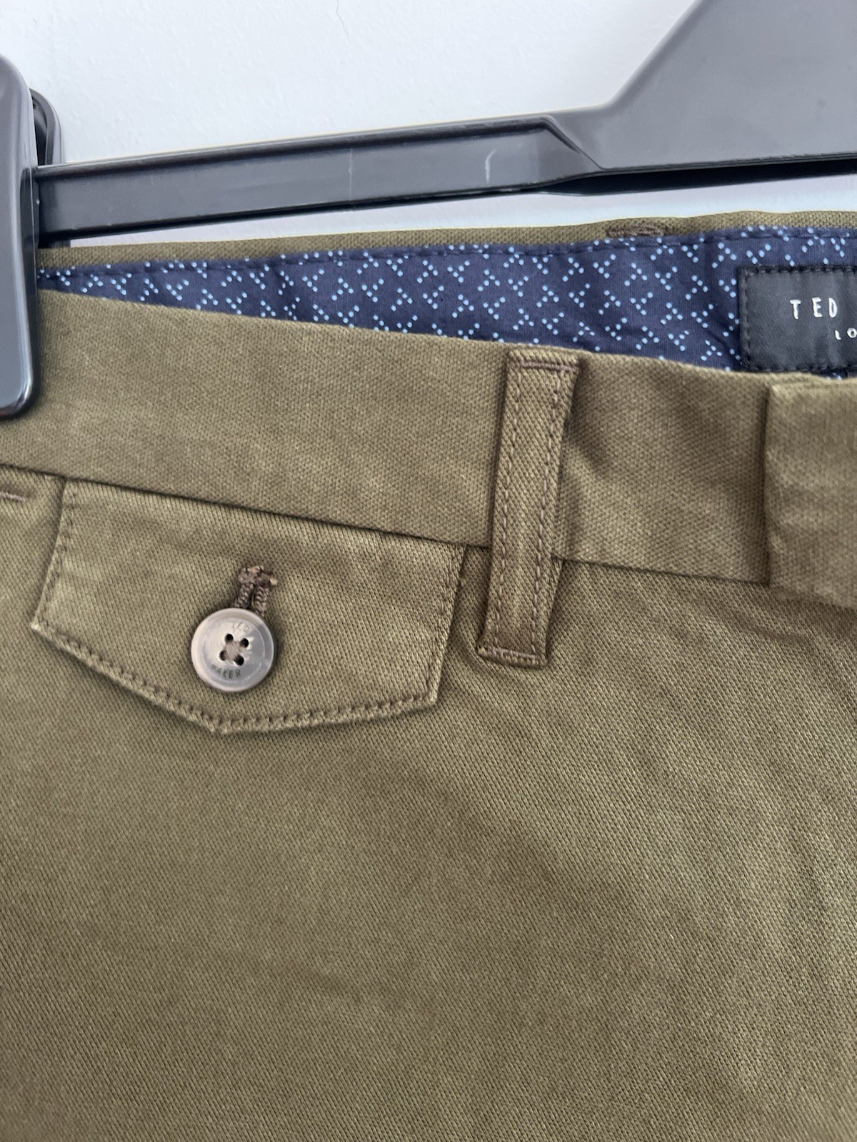 TED BAKER Chinos Chino Slim Fit Trousers Waist 30″ 32″ 34″ 36″ 38″ Leg Reg Khaki