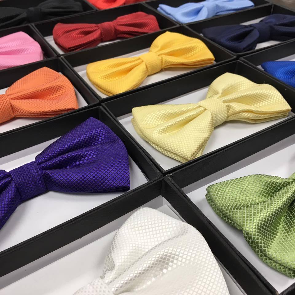 Variation of 6 color of 1x Bow Tie Tuxedo Wedding Formal Men’s Accessories