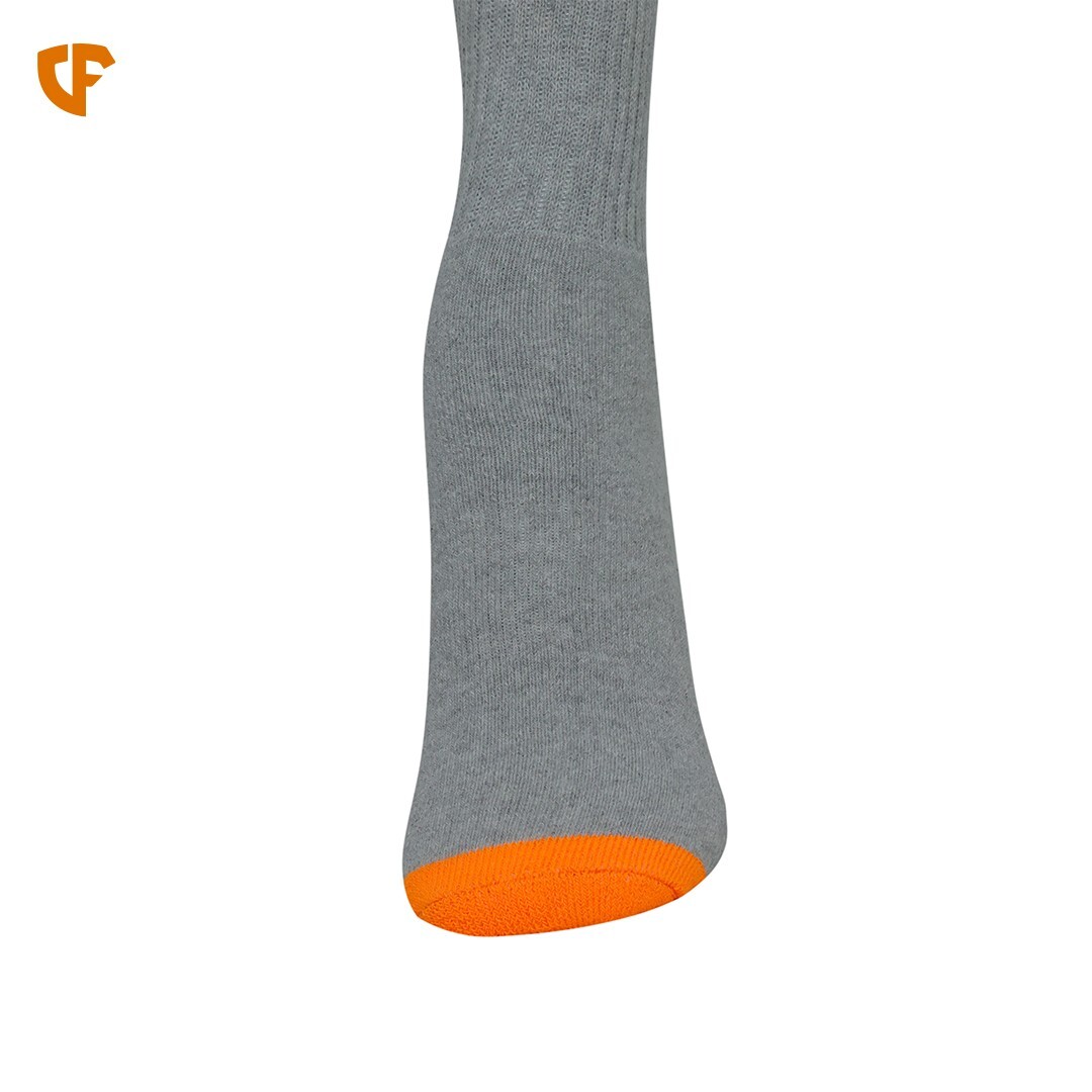 3-12 Pairs Mens Solid Cotton Sports Athletic Work Plain Crew Socks Sizes 10-13