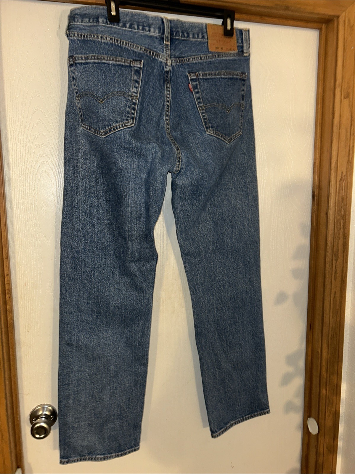 Levis 501 Jeans Mens Size 34×32 Medium Wash Straight Leg