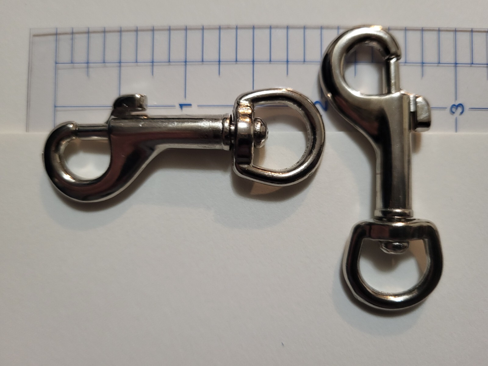 2″ snap swivel Zinc die cast SWL 30 (5 count) Purse carry on replacement clips
