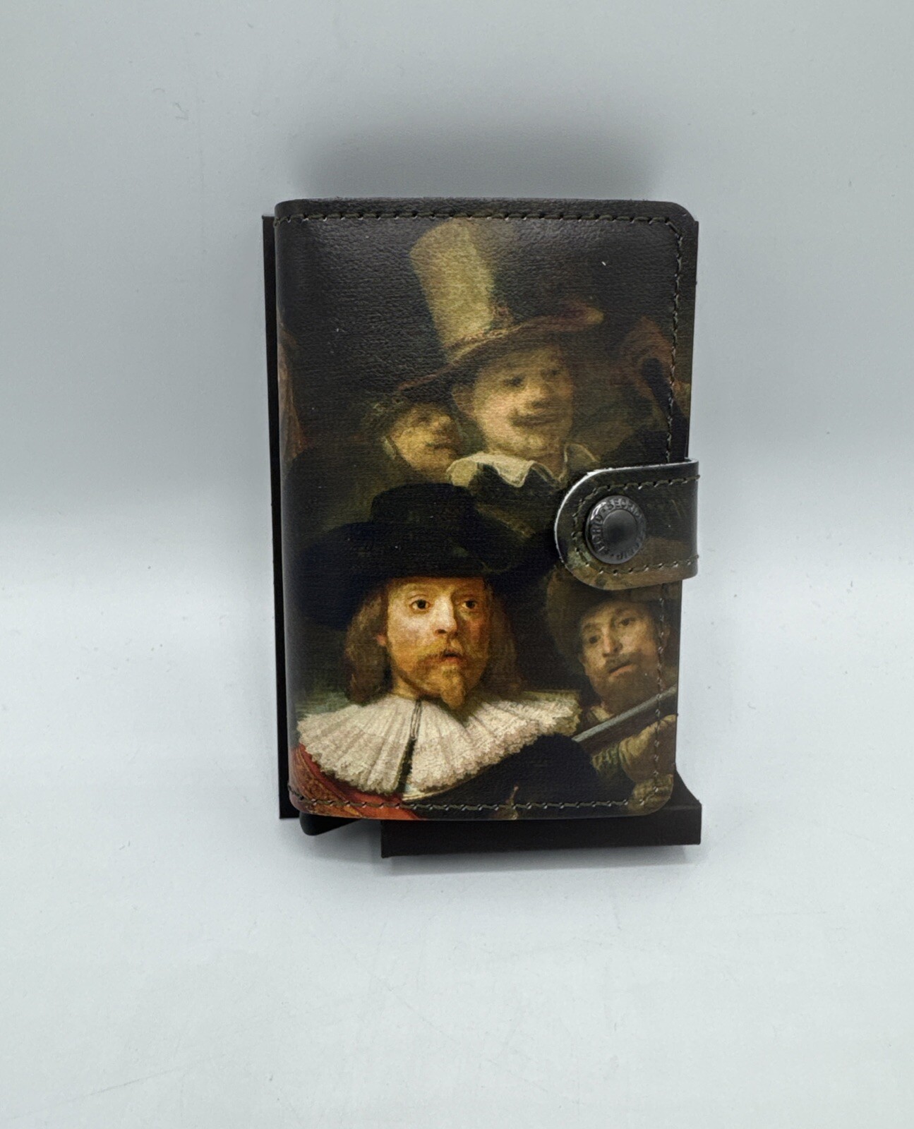 Secrid Miniwallet Art Night Watch Rembrandt Van Rijn Genuine Leather RFID Safe