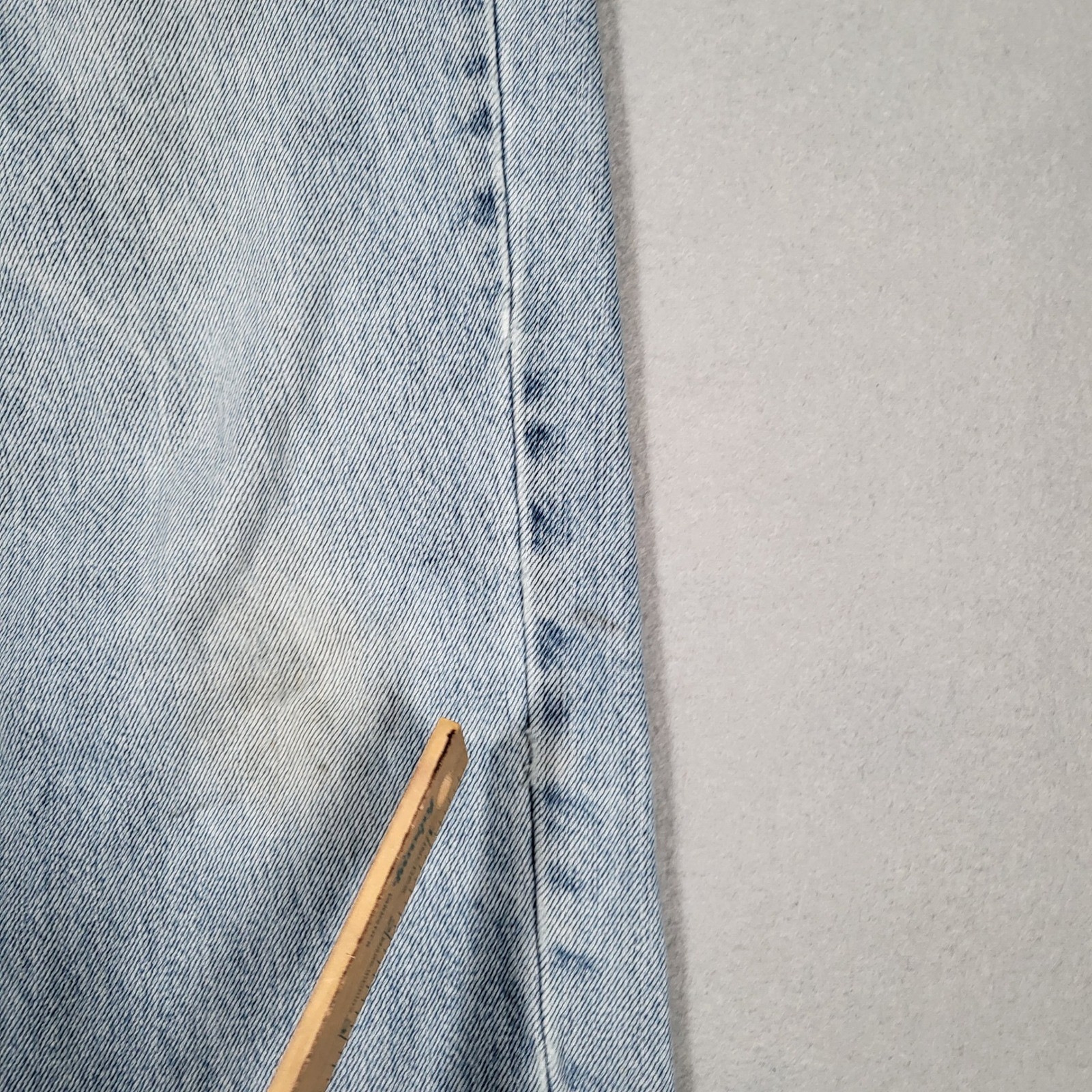 Levi’s 512 Jeans Men’s 32×32 Blue 100% Cotton Denim Light Wash Slim Fit