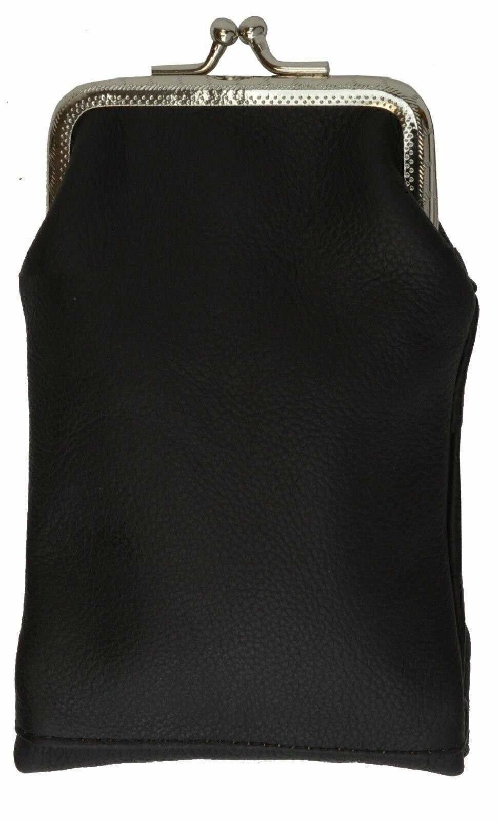 Genuine Leather Cigarette and Lighter Case with Twist Clasp
