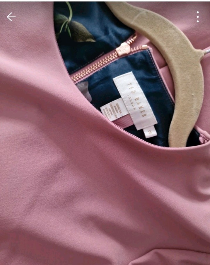 TED BAKER DRESS SIZE 3/12 UK