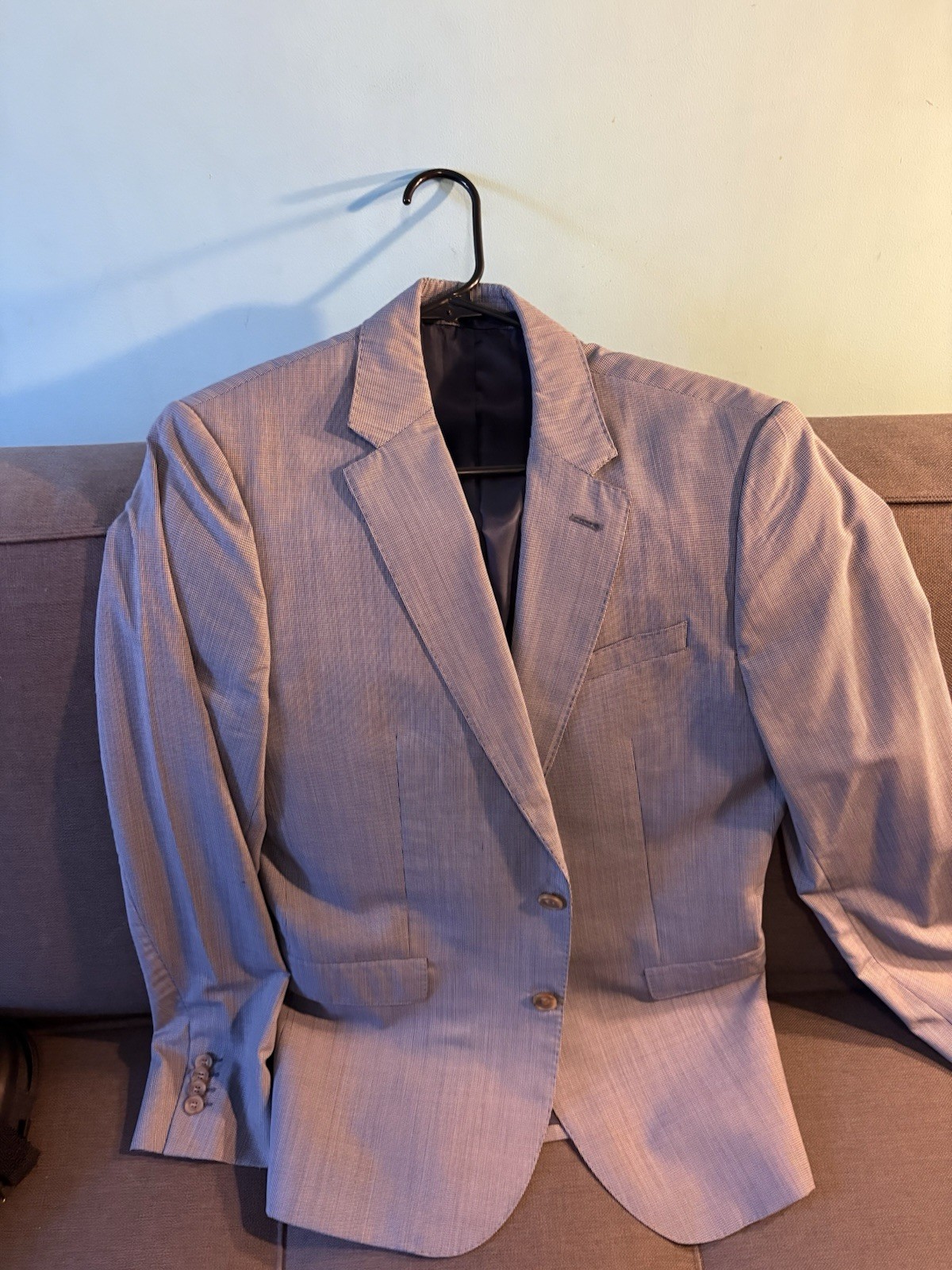Country Road Super 130’s Italian Wool Blazer Sport Coat Mens Small Slim Fit