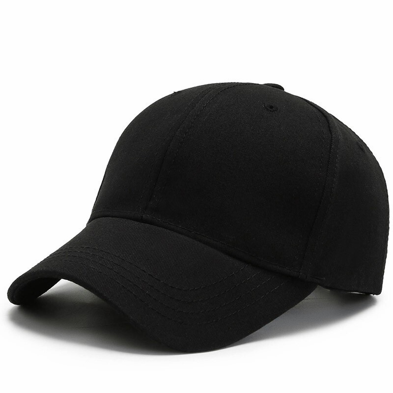 Cotton Baseball Cap Ball Dad Hat Adjustable Plain Solid Washed Men Washed