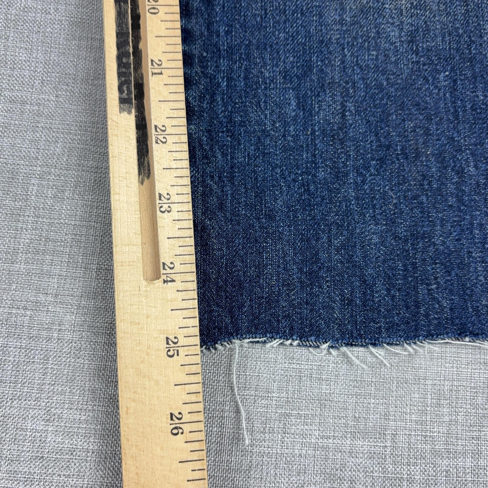 Levi’s 505xx Big E Selvedge Redline Jeans 31×25 Cropped Premium Denim Turkey