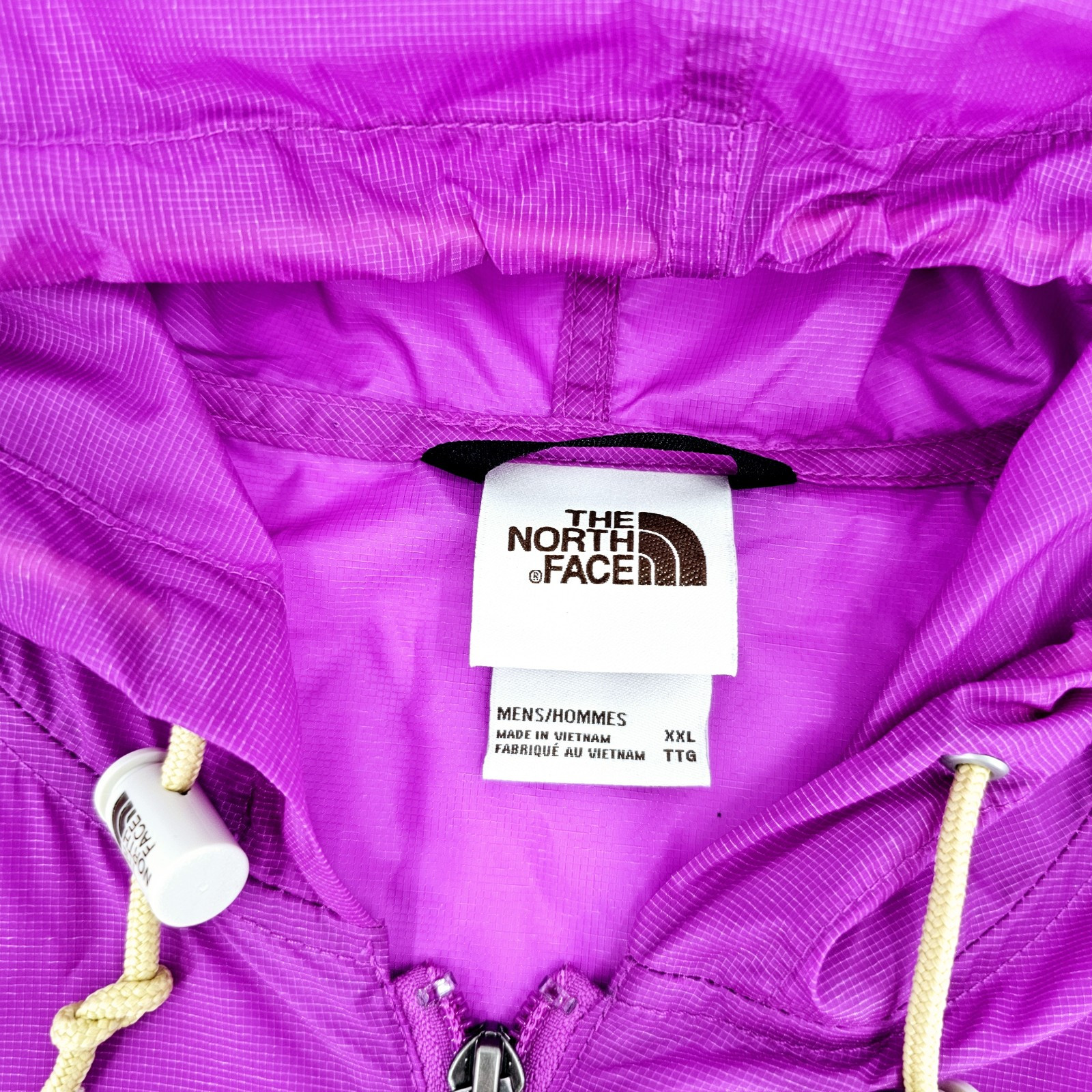 The North Face Heritage Wind Jacket Mens Size 2XL XXL Relaxed Fit Purple NEW