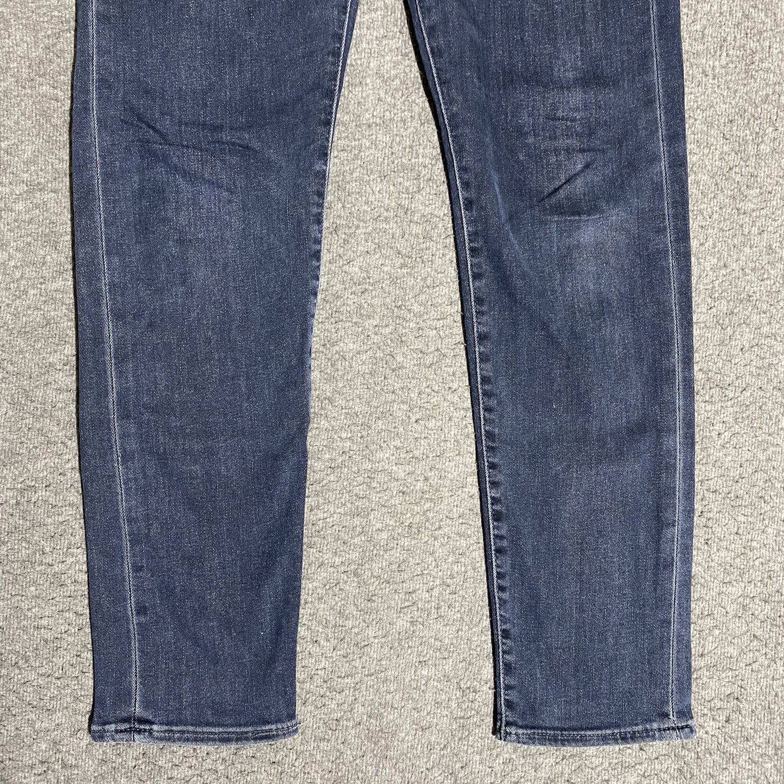 LEVI’S 512 Premium Dark Wash Stretch Blue Jeans Mens 29×32 (30×30) Slim Tapered