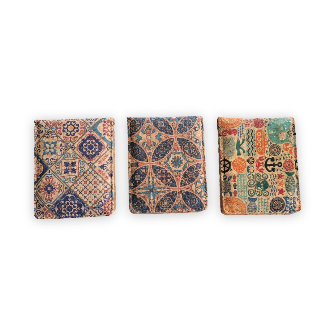 Super Slim Cork Men’s Wallet, Eco-Friendly Sustainable PETA approved V