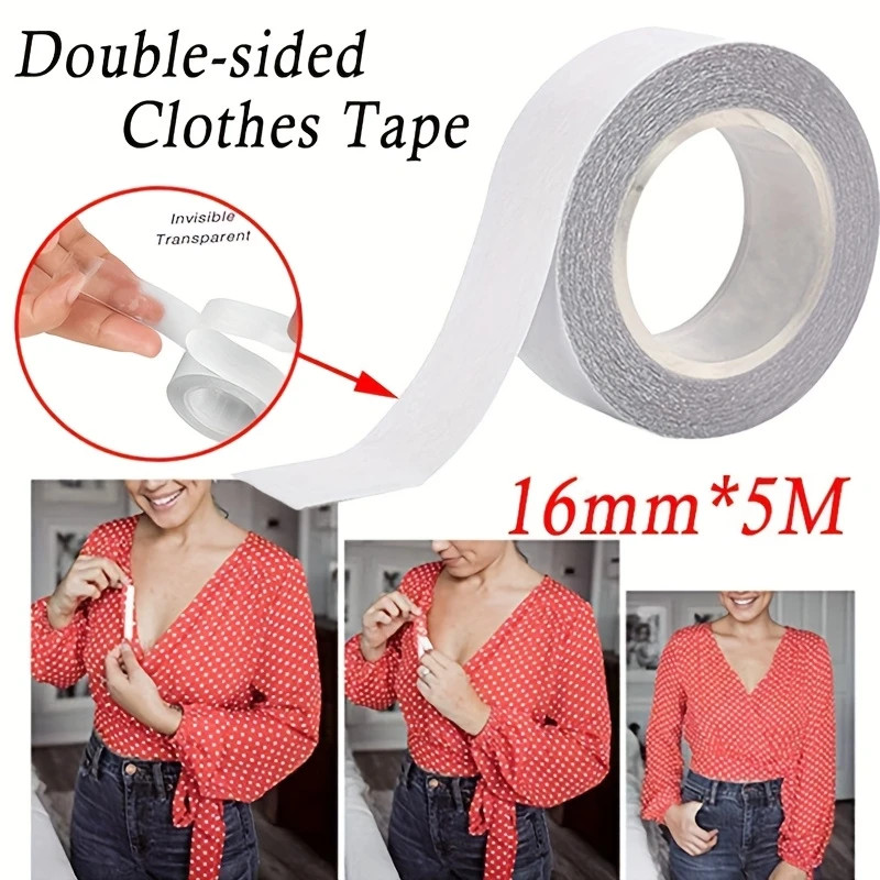 2pcs Double-Sided Tape for Fashion and Clothes, Waterproof Fashion Clothing Tape