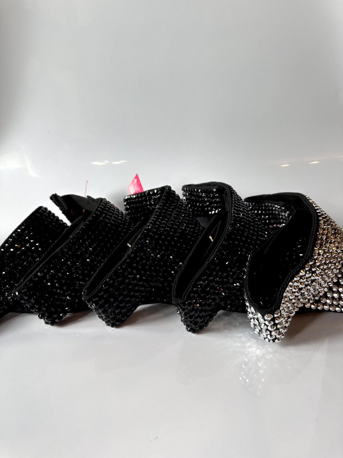 Rhinestone Visors – Sophia Collection – 5 Count (4 Bl / 1 Wh) – Bachelorette