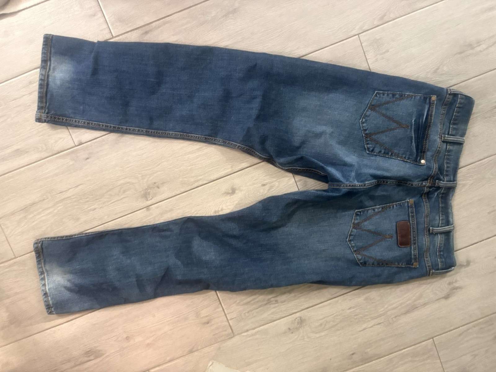 wrangler pants slim straight 36×32