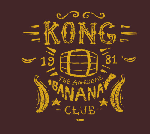 DONKEY KONG Barrel Banana Club Nintendo Switch Bananza Country Game Art T-SHIRT