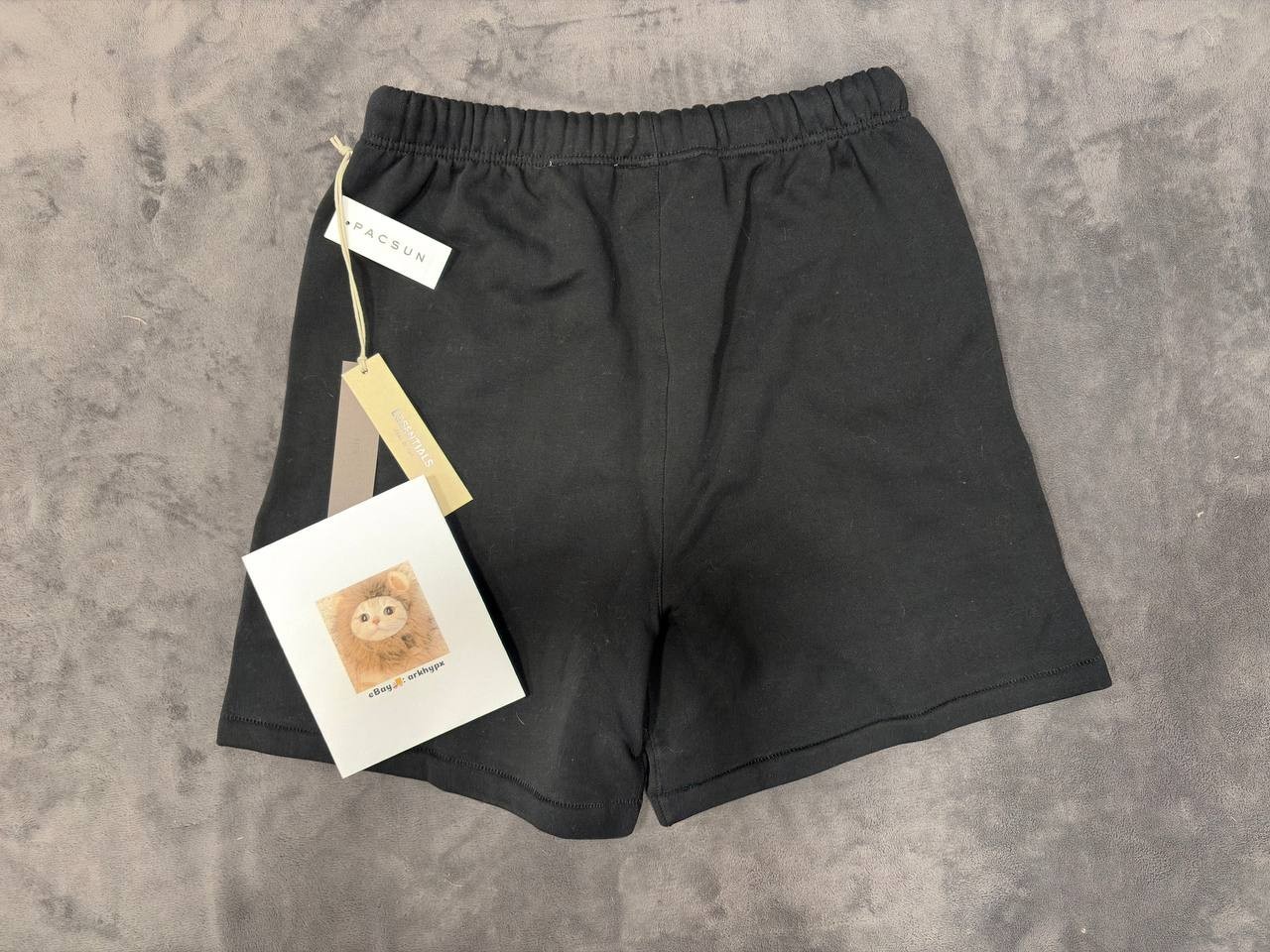 Fear of God Essentials Shorts SS22 Stretch Limo Black – NEW WITH TAGS (XS-XL)