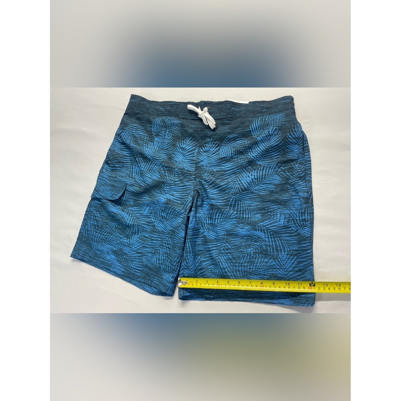 NWT Sonoma Flexwear Board Shorts Men’s Large Blue Quick Dry Stretch Swim Trunks