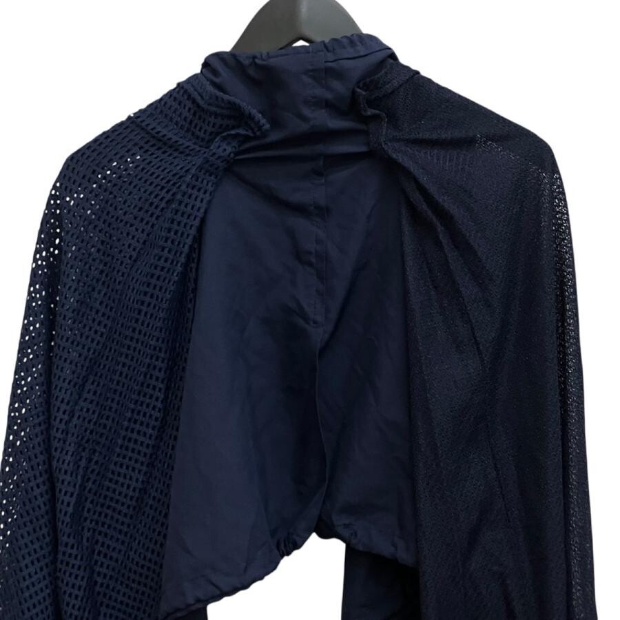 COMME des GARCONS AD2007 Navy Cardigan Women SS Polyester Authentic