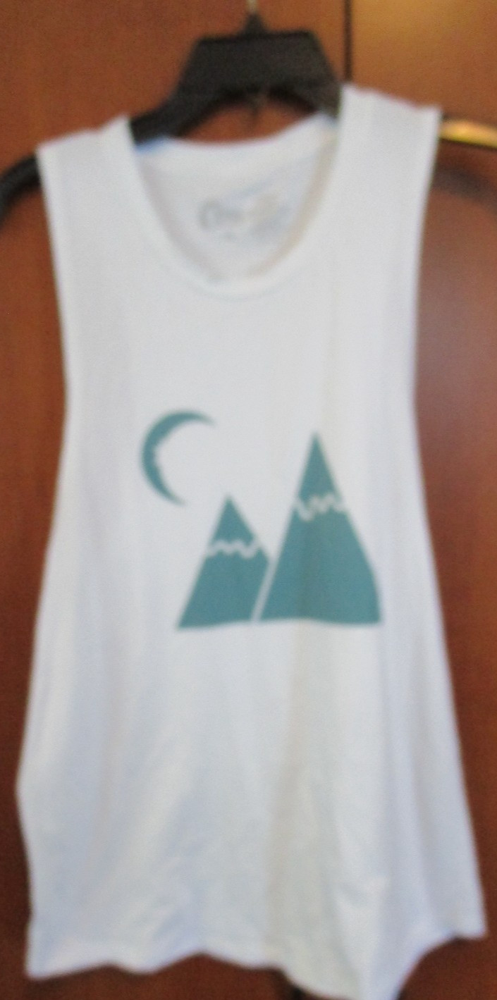 New Zyia Tank Top Active Sz XL Cotton Spandex Bust 36 Length 27.5 in NWOT