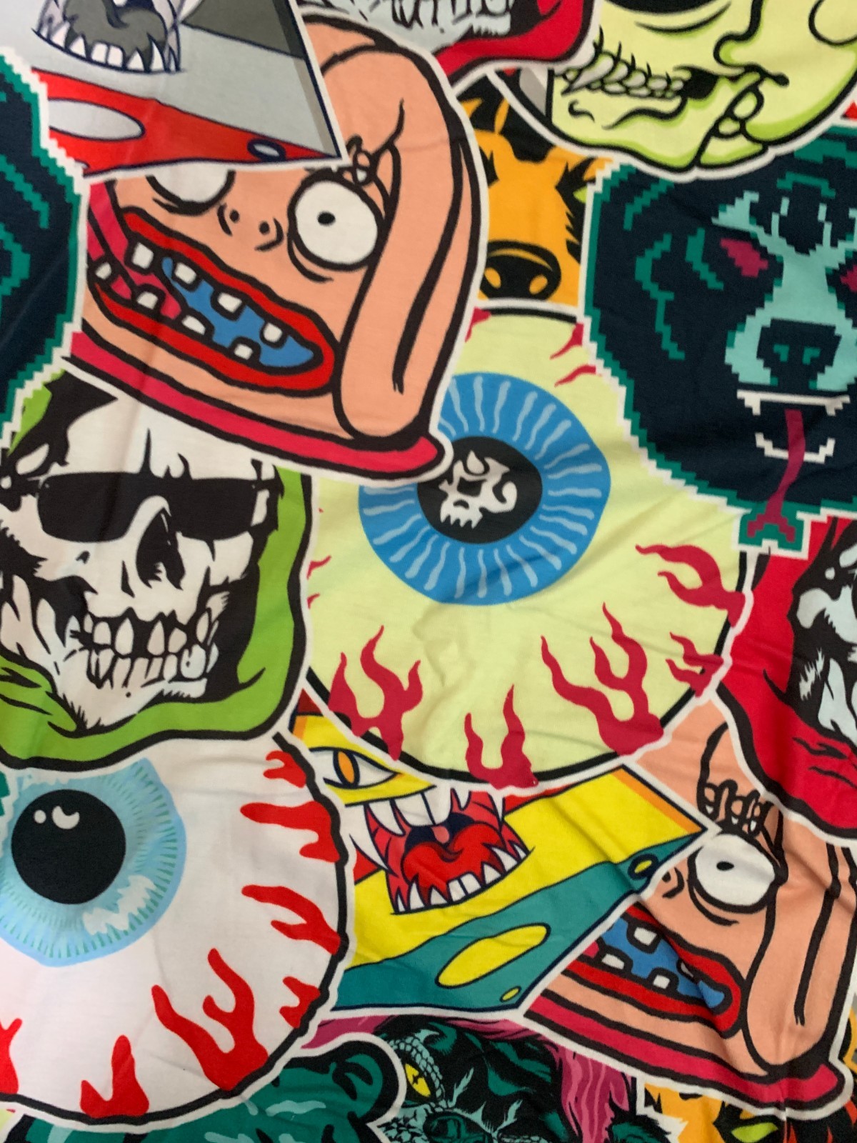 Memorial Weekend Sale – MISHKA Sticker Collage shirt Brand New size XL