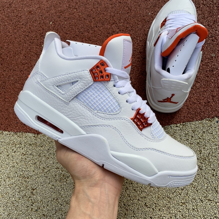 AJ 4 Retro Metallic Orange CT8527-118 Men’s Shoe Sizes 4-13