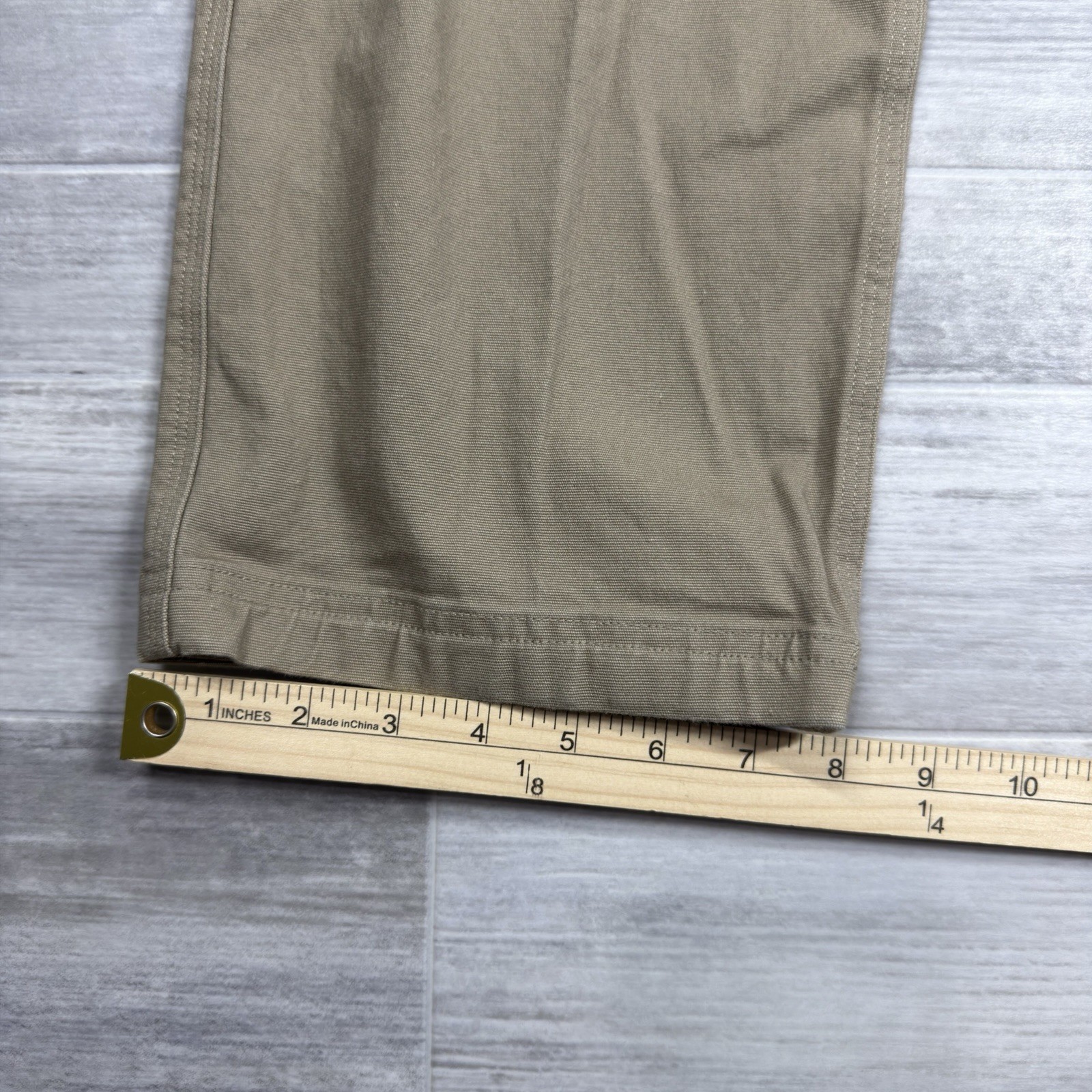 Duluth Trading Company Flex Firehose Khaki Work Pants Slim Fit Men’s 40 X 30