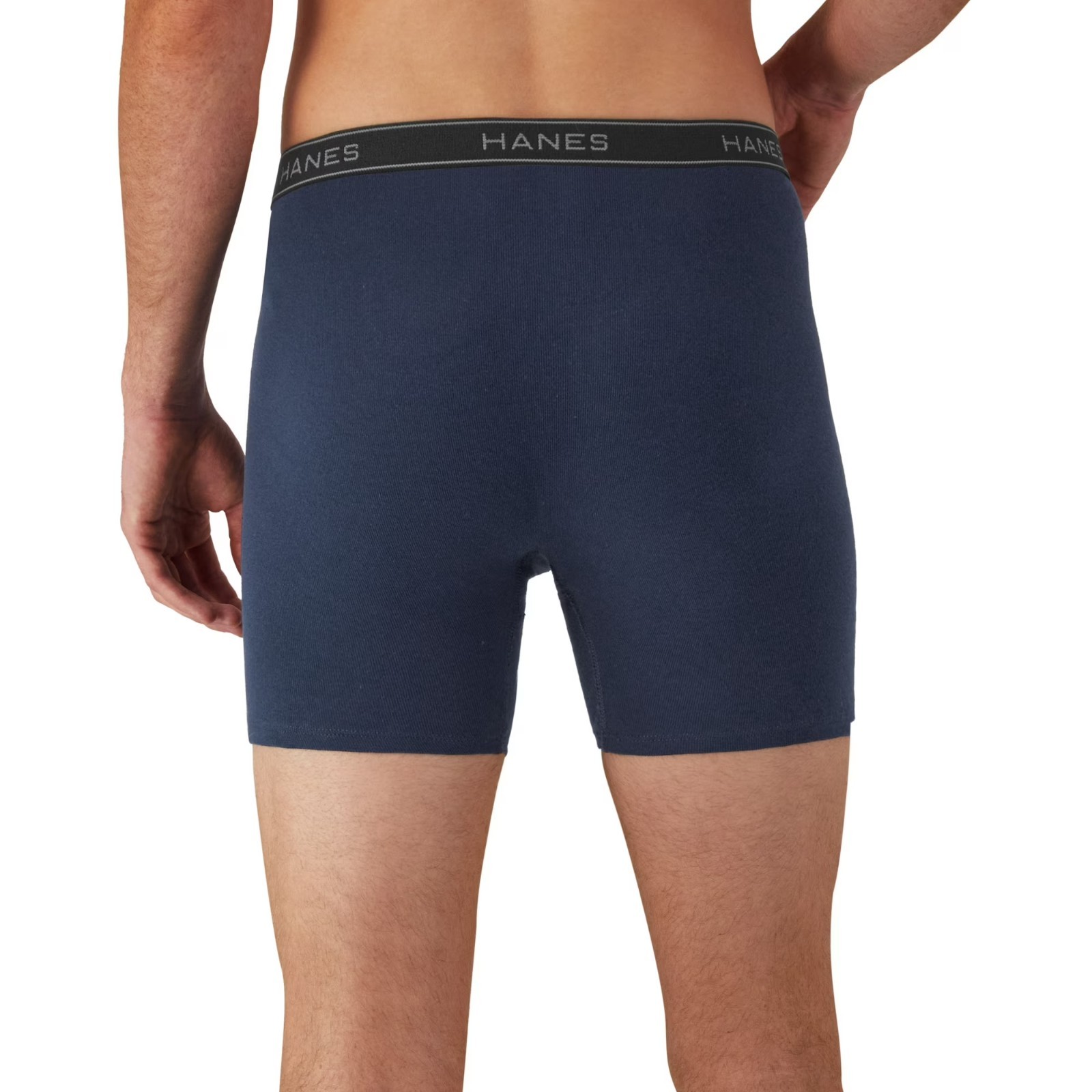 Hanes Men’s Super Value Pack Assorted Boxer Briefs, 10-Pack Soft and Breathable