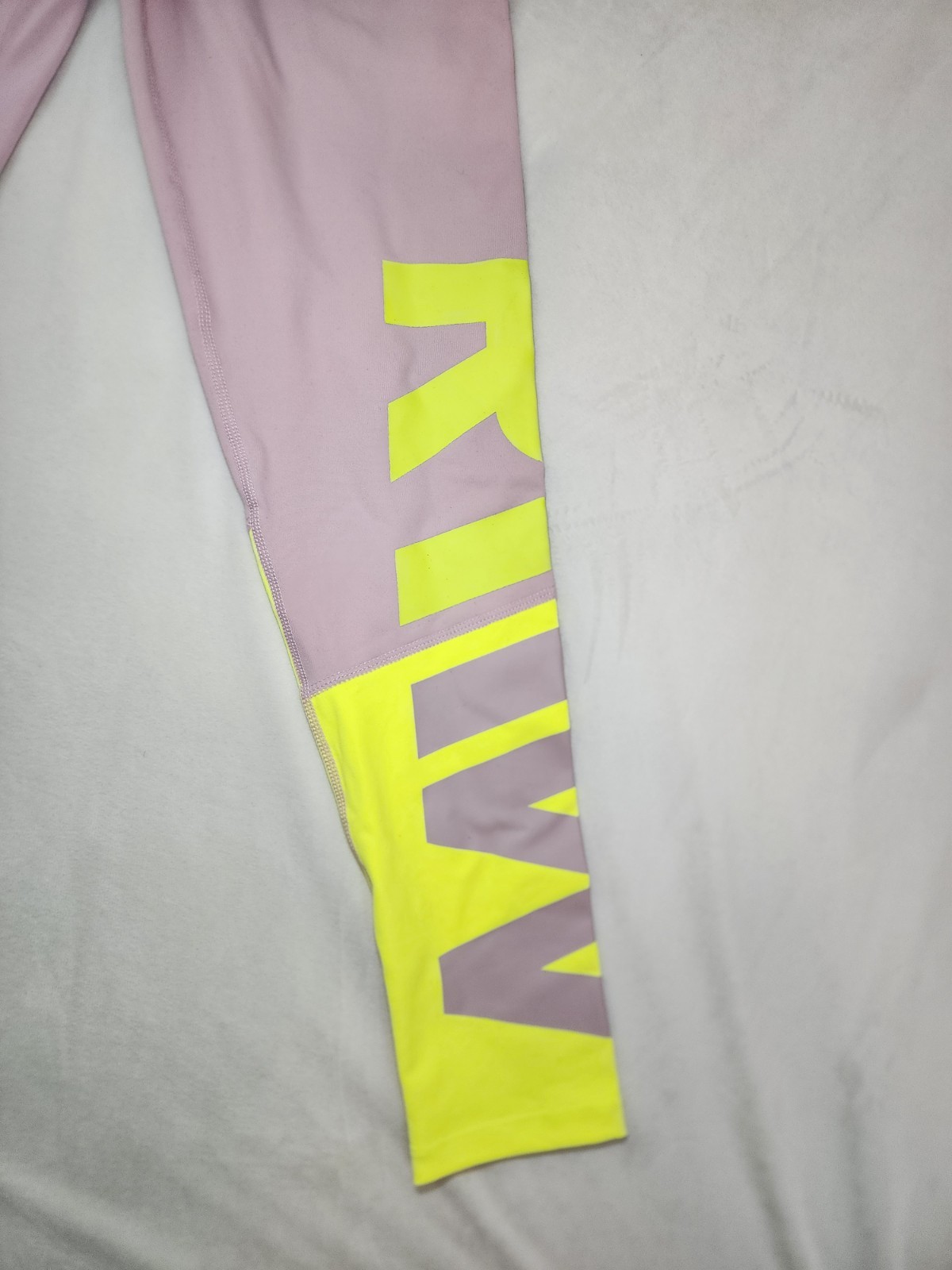 Ryderwear Womens Small Pink Scrunch Butt Leggings High Rise Neon Gym Workout