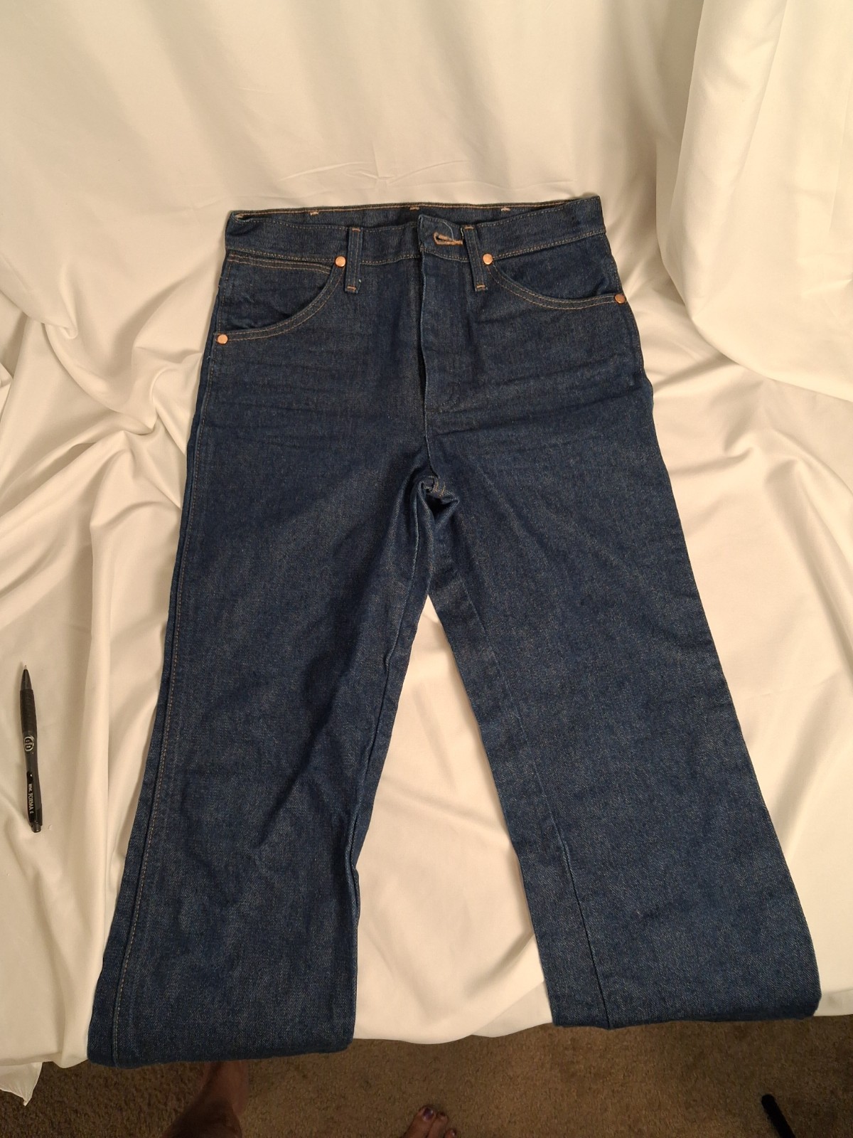 Wrangler Men’s Cowboy Cut Original Fit Jeans 29×30 Classic Western 1049B1