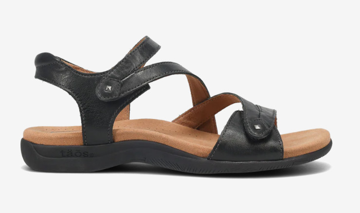 Taos Big Time Sandal NWT – Colors: Black & Natural (Sizes W7 & W8)