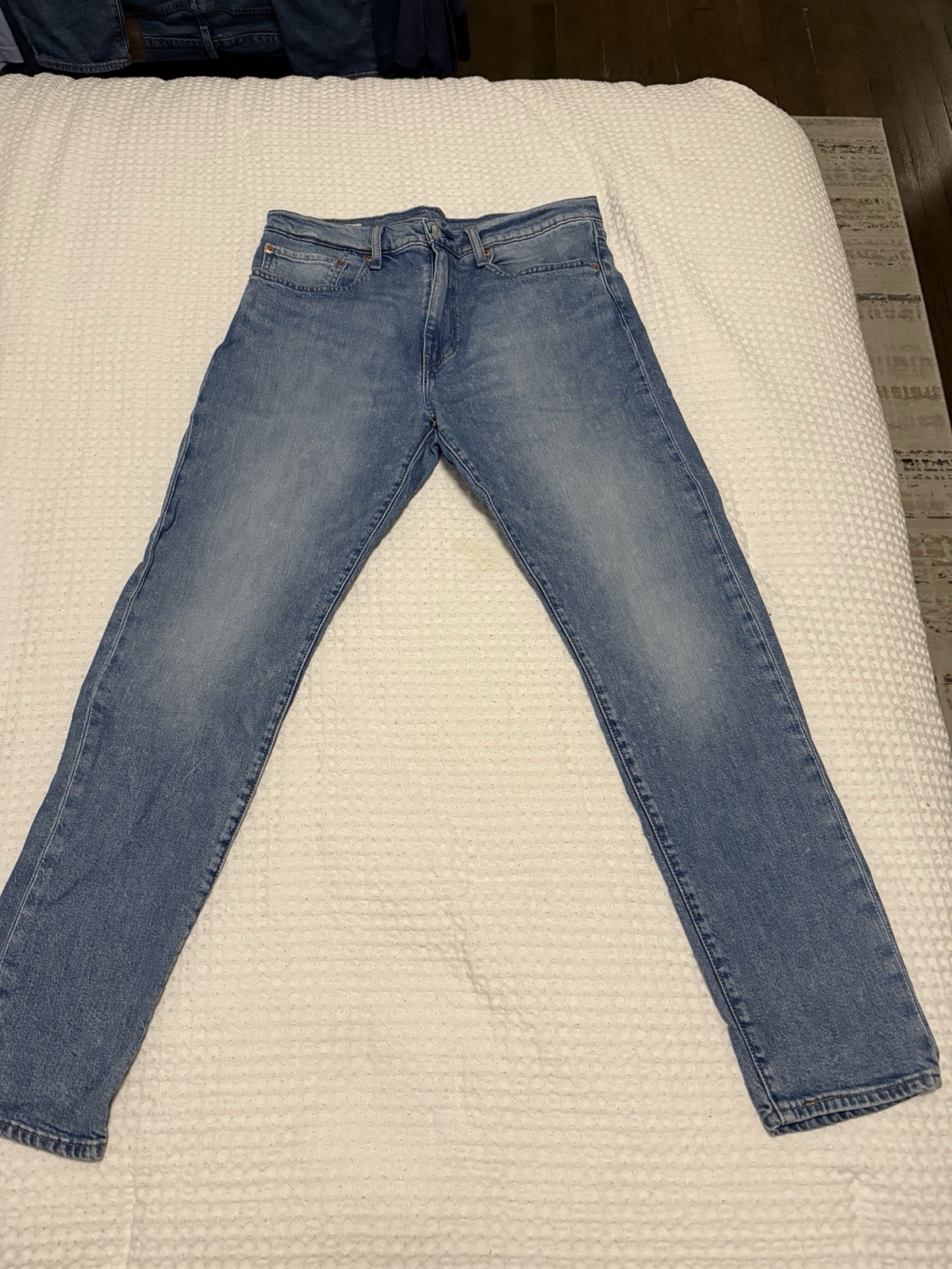 Levis 512 Jeans Mens 34×32 Blue Medium Wash Slim Tapered Stretch Denim Pants
