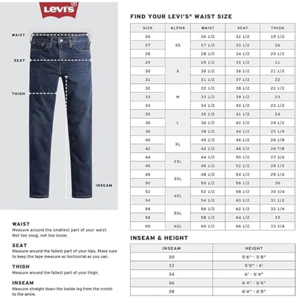 Levis Men’s 505 Regular Fit Jeans (Stretch) Dark Stonewash 36W X 30L NEW SEALED!