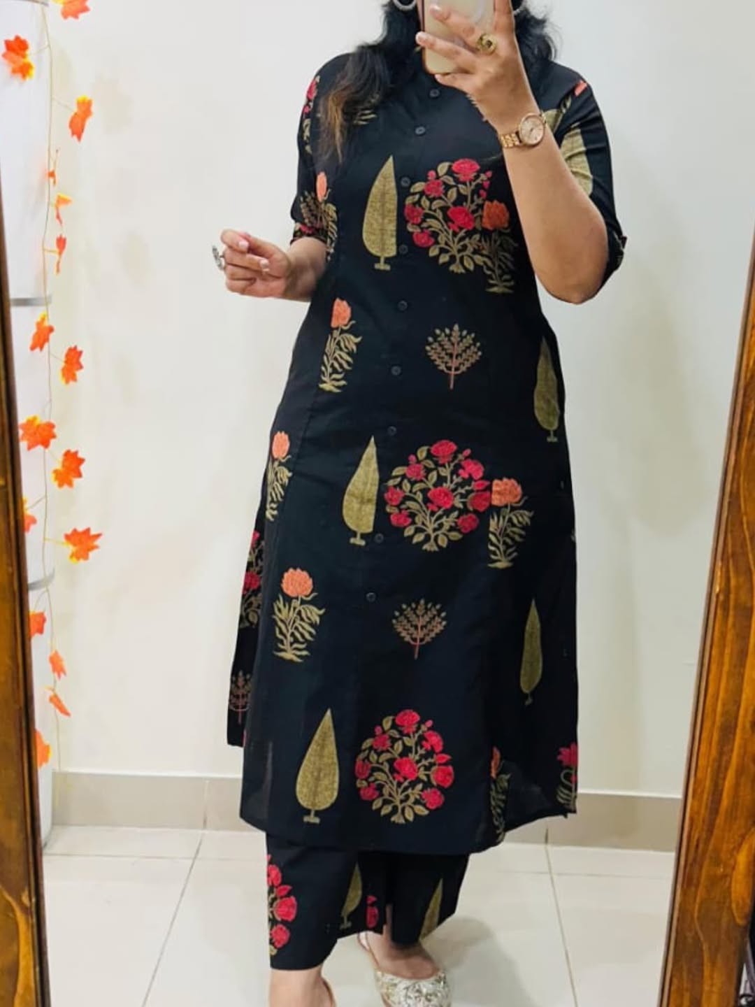 Premium Floral Printed Straight Kurta Set for Women | Indian Ethnic(S TO 3XL)