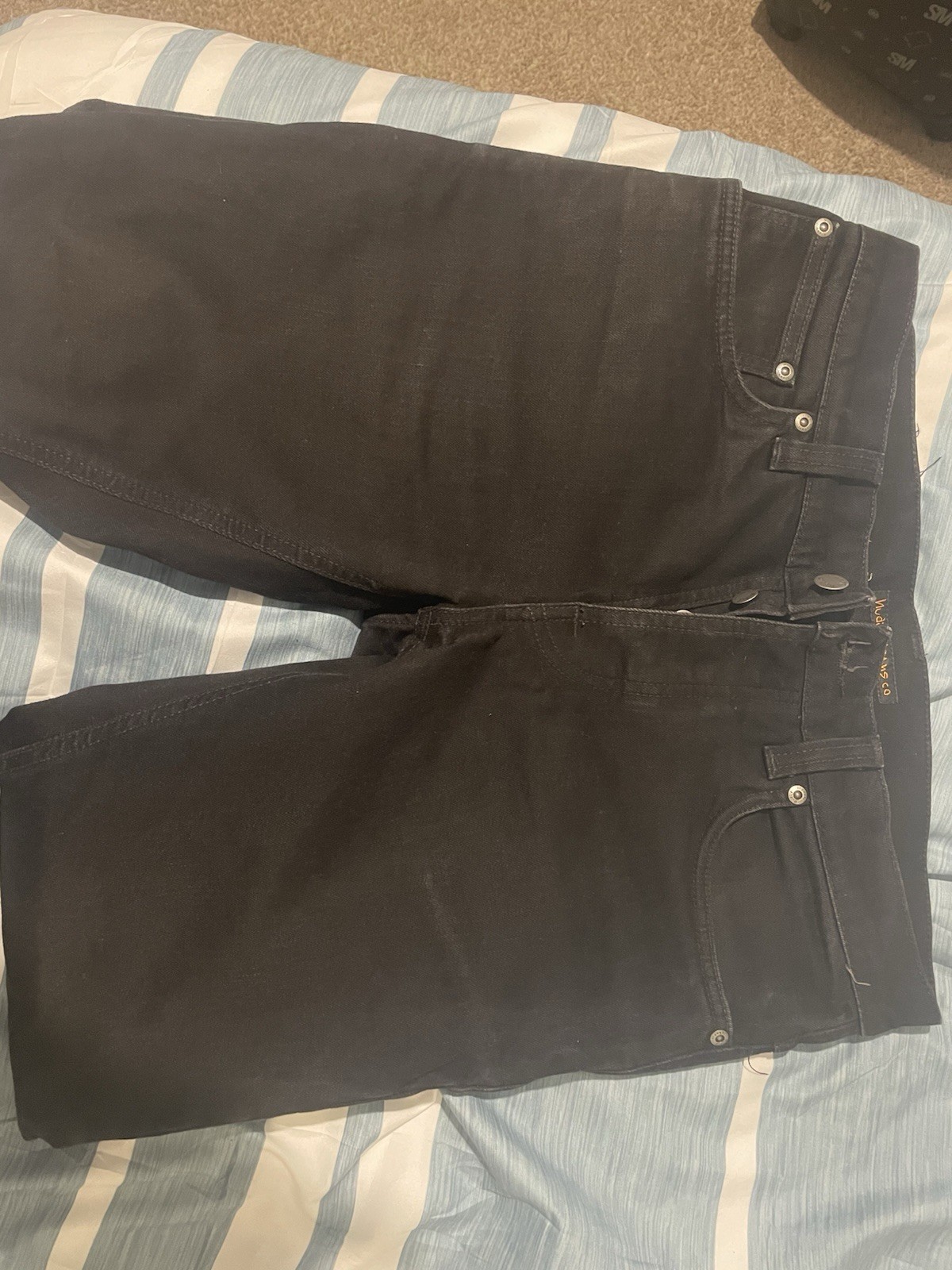 Nudie Jeans Lean Dean 32×30 Dry Cold Black