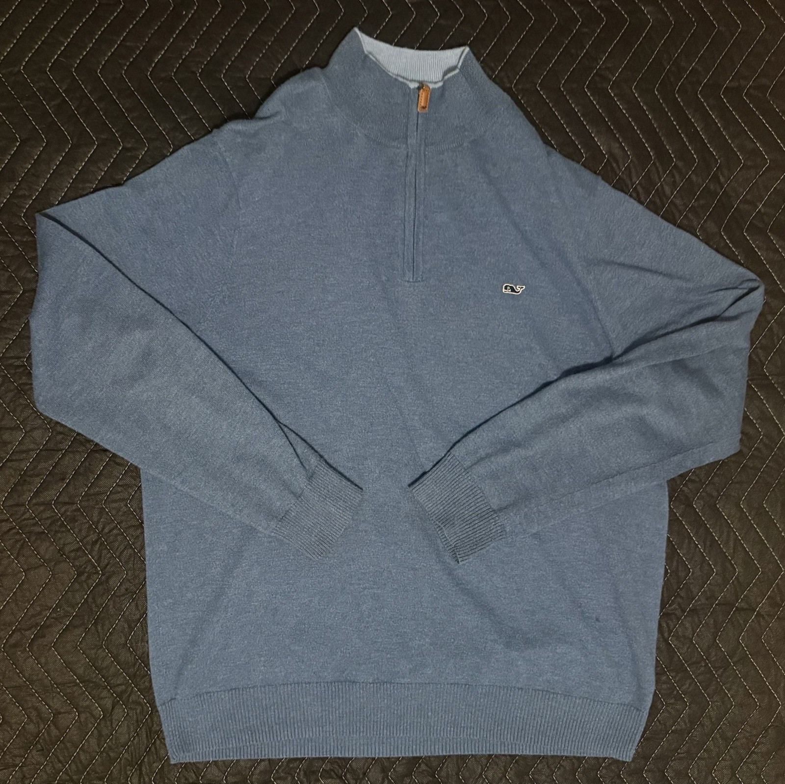 Vineyard Vines Performance 1/4 Zip Pullover Men’s L Blue 1E0269 Dated 11/2015